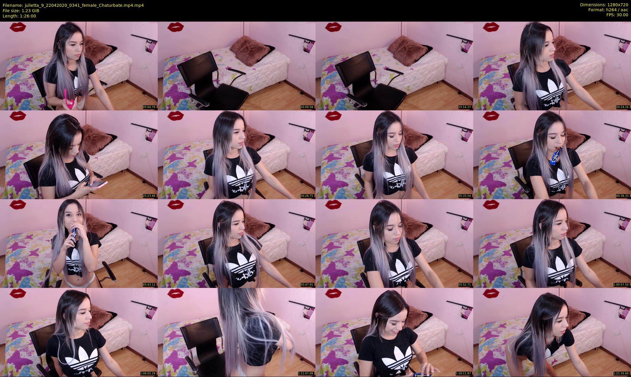 julietta_9 — 86 minute Chaturbate female cam show recording, 720p, Apr 22, 2020