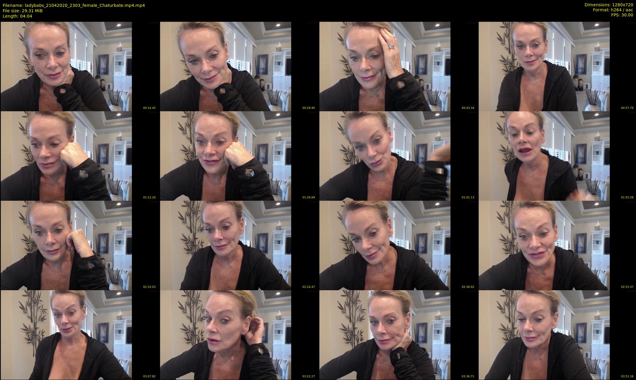 ladybabs — 5 minute Chaturbate female cam show recording, 720p, Apr 21, 2020