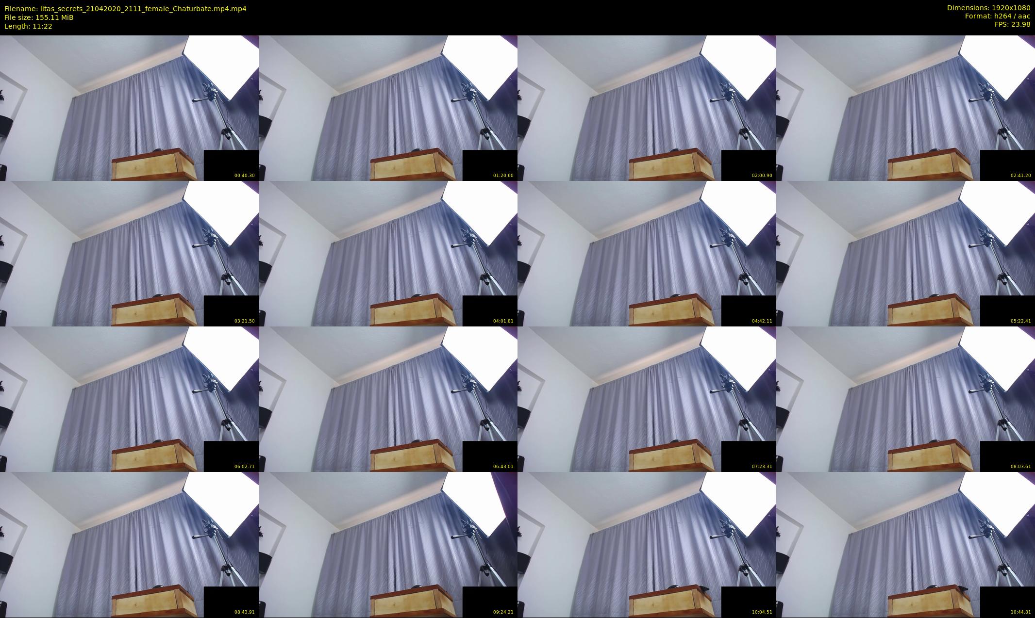 litas_secrets — 12 minute Chaturbate female cam show recording, 1080p, Apr 21, 2020