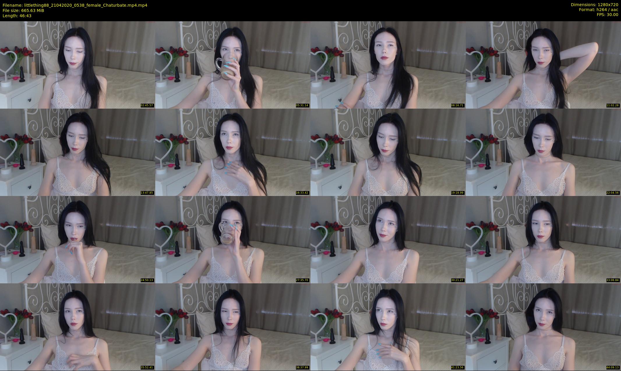 littlething88 — 47 minute Chaturbate female cam show recording, 720p, Apr 21, 2020