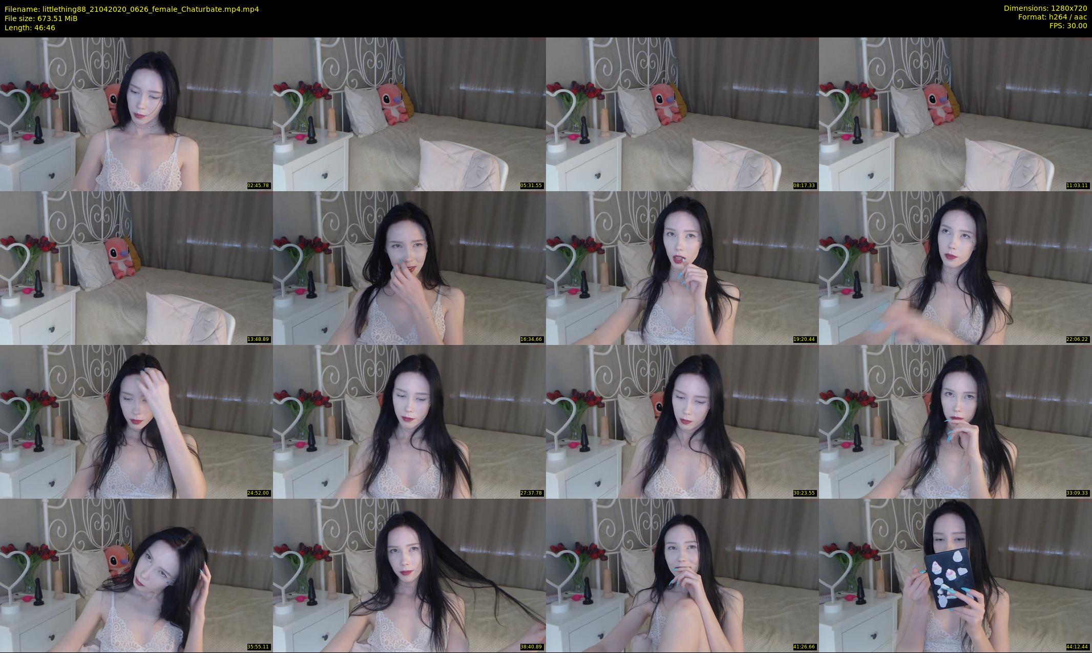 littlething88 — 47 minute Chaturbate female cam show recording, 720p, Apr 21, 2020
