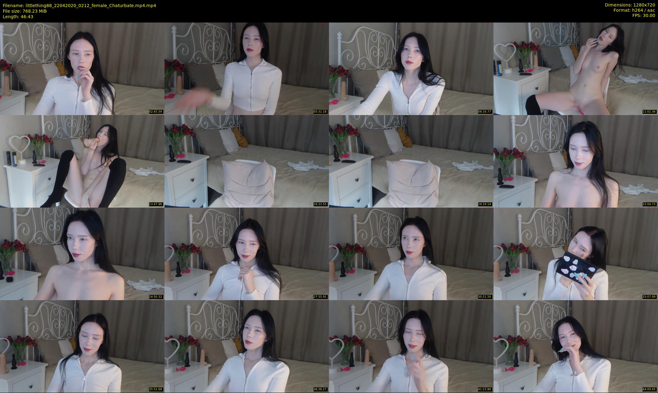 littlething88 — 47 minute Chaturbate female cam show recording, 720p, Apr 22, 2020