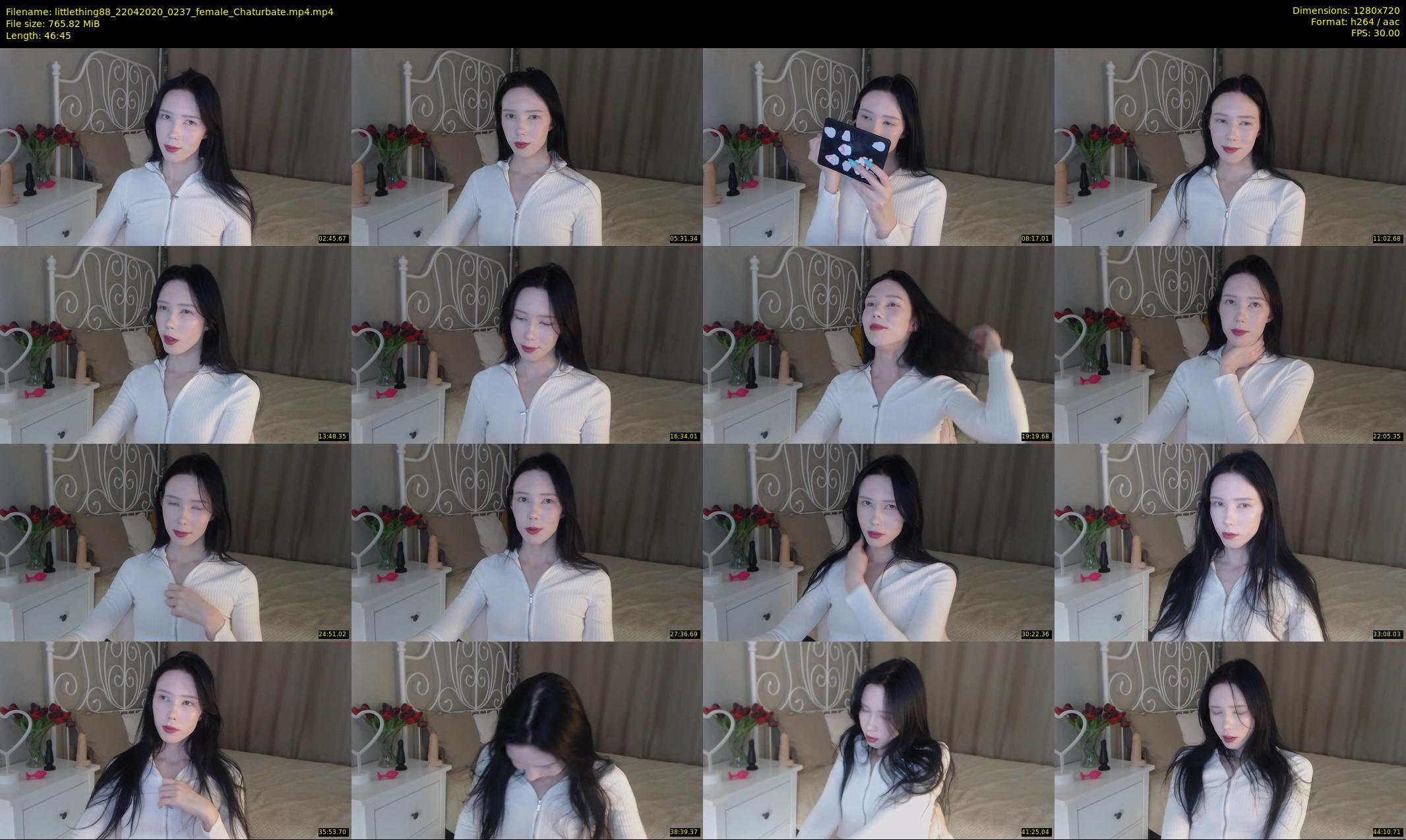 littlething88 — 47 minute Chaturbate female cam show recording, 720p, Apr 22, 2020