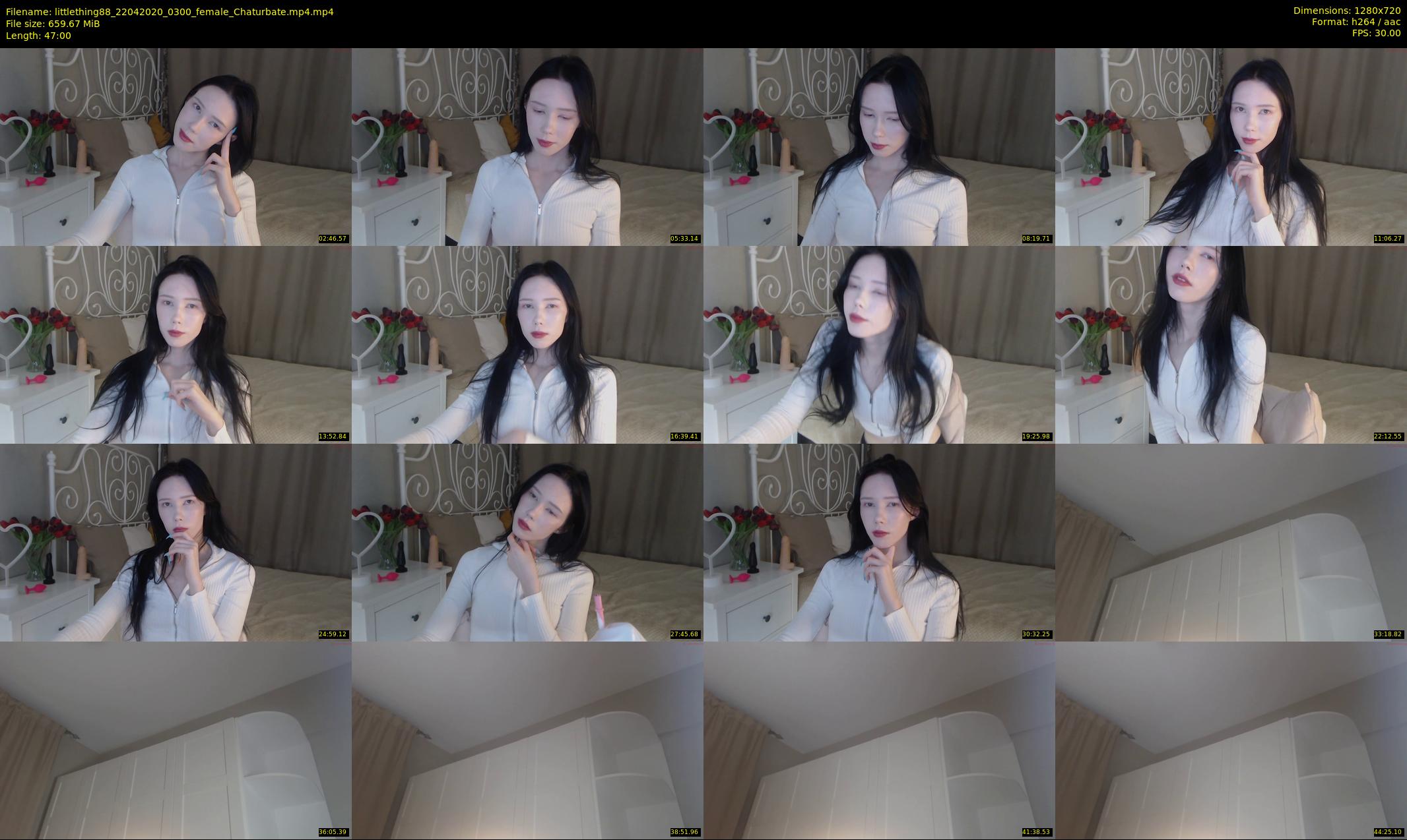 littlething88 — 47 minute Chaturbate female cam show recording, 720p, Apr 22, 2020
