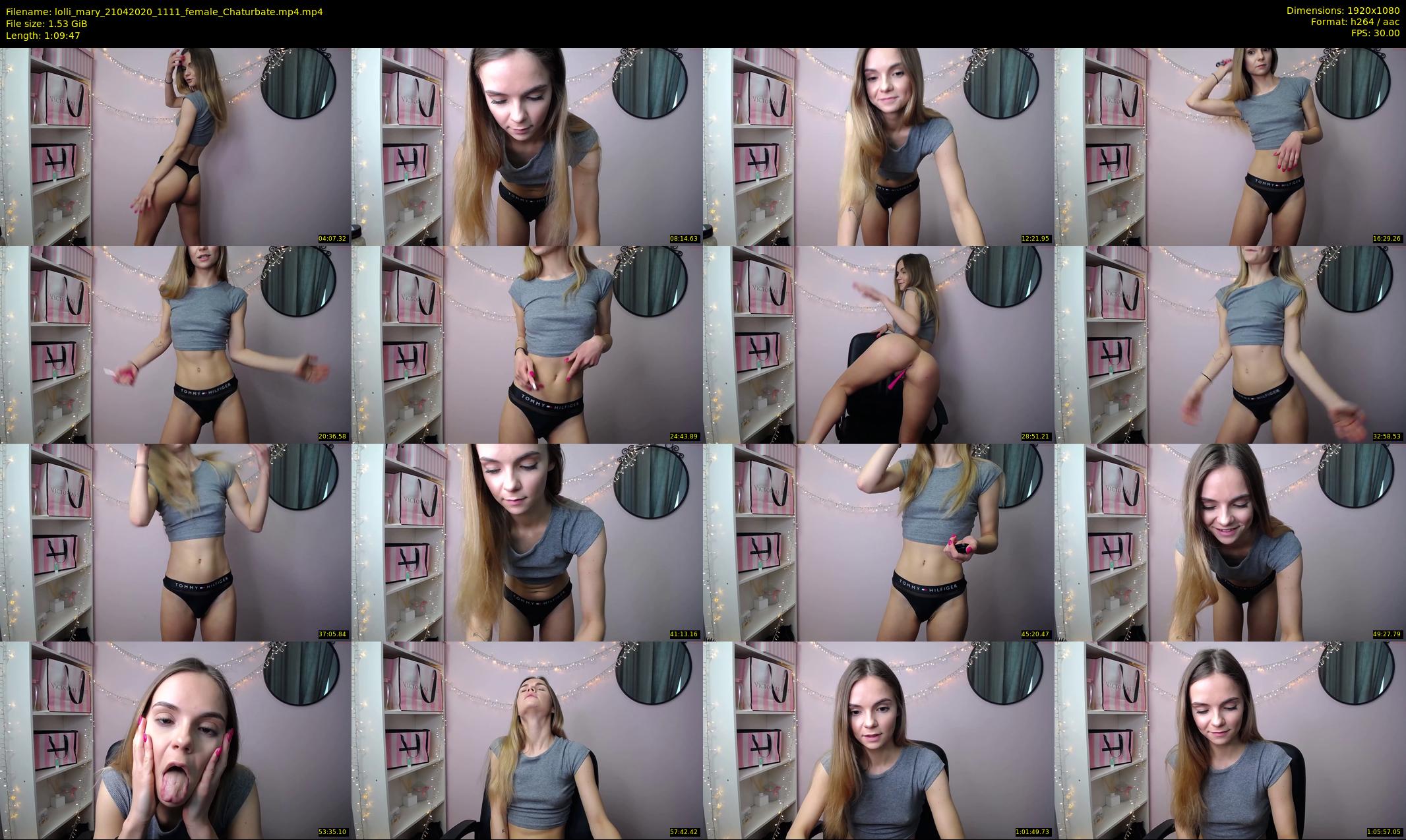 lolli_mary — 70 minute Chaturbate female cam show recording, 1080p, Apr 21, 2020