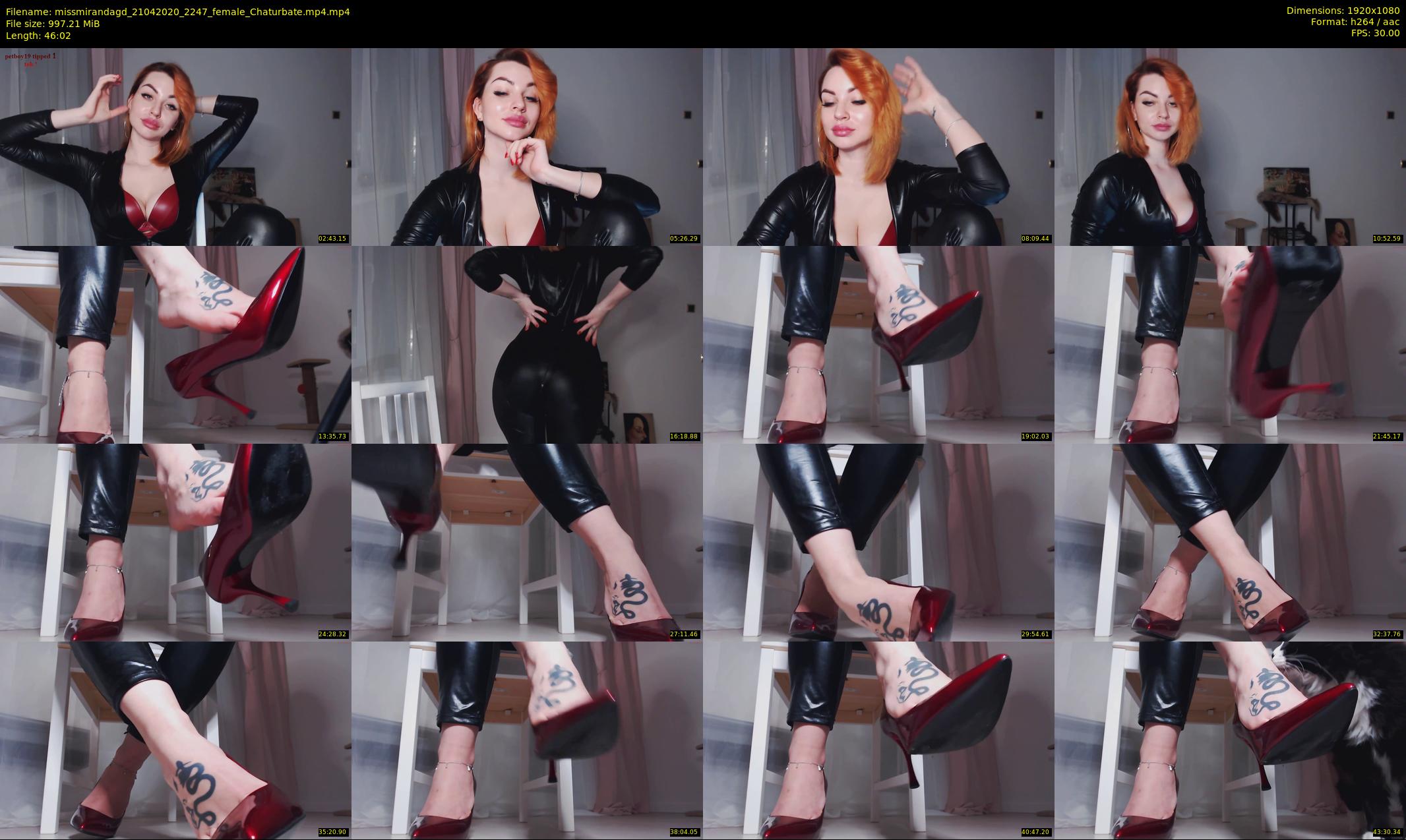 missmirandagd — 47 minute Chaturbate female cam show recording, 1080p, Apr 21, 2020