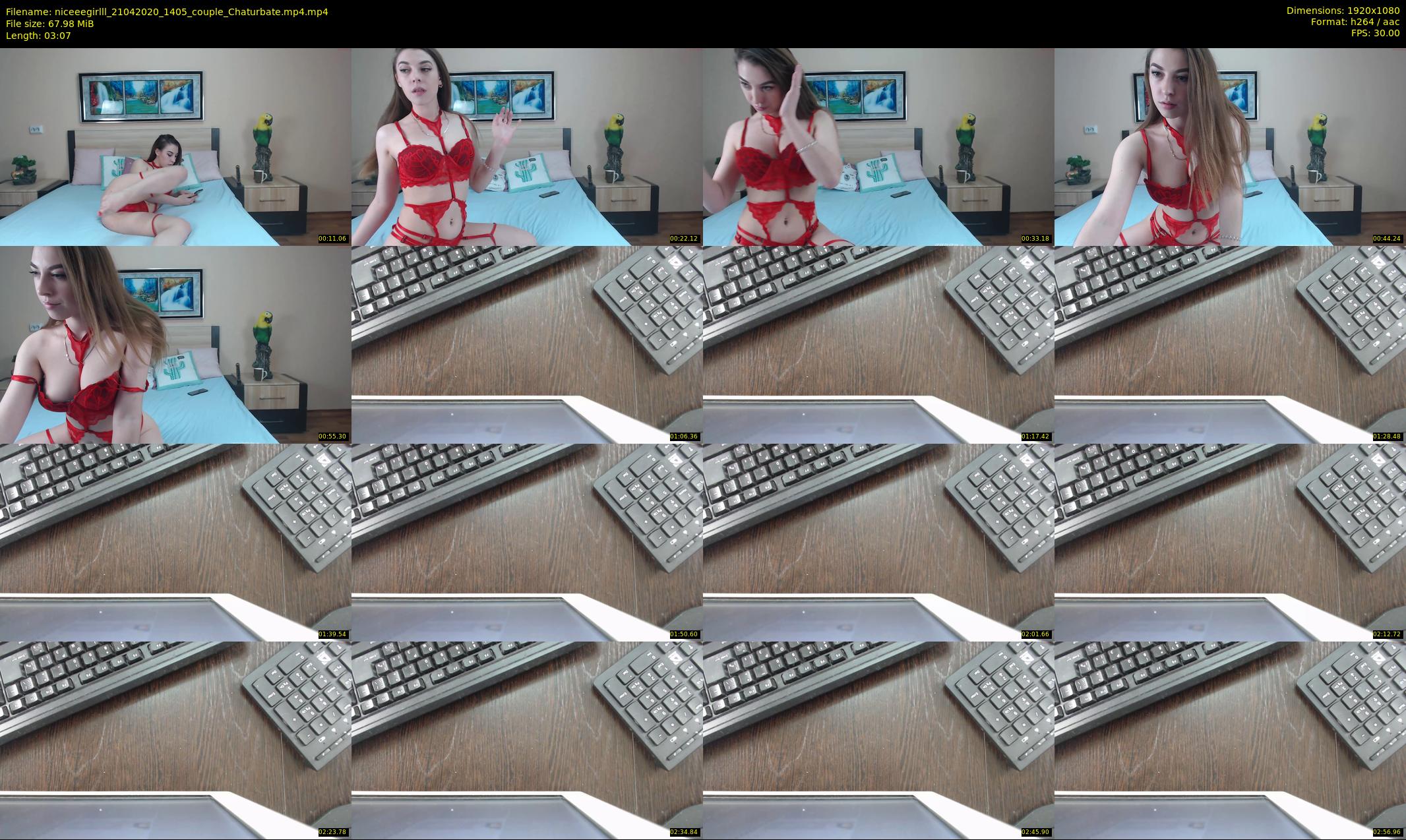 niceeegirlll — 4 minute Chaturbate couple cam show recording, 1080p, Apr 21, 2020