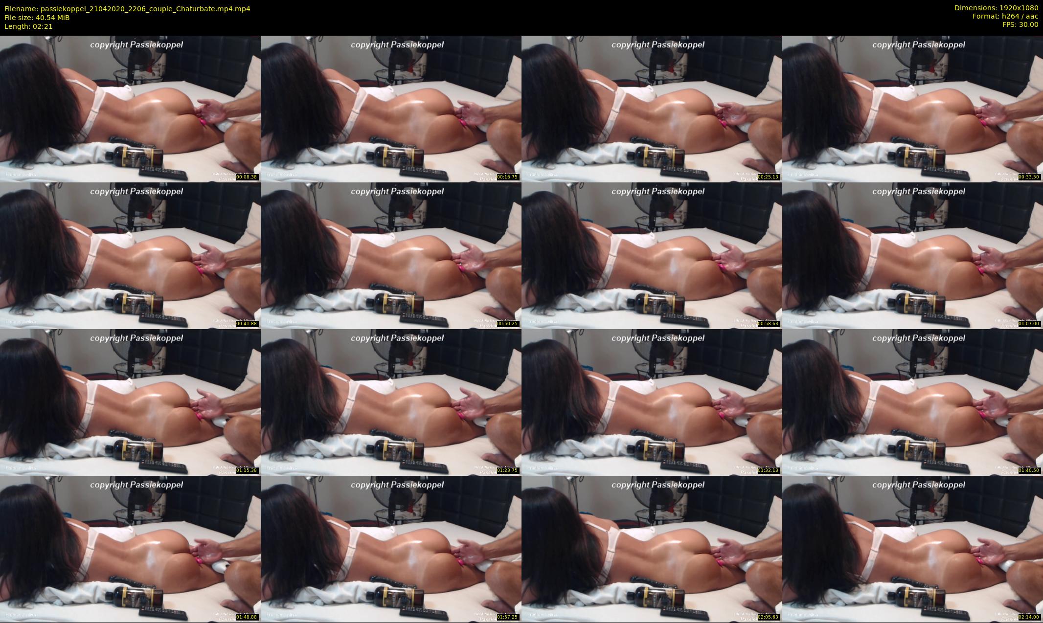 passiekoppel — 3 minute Chaturbate couple cam show recording, 1080p, Apr 21, 2020