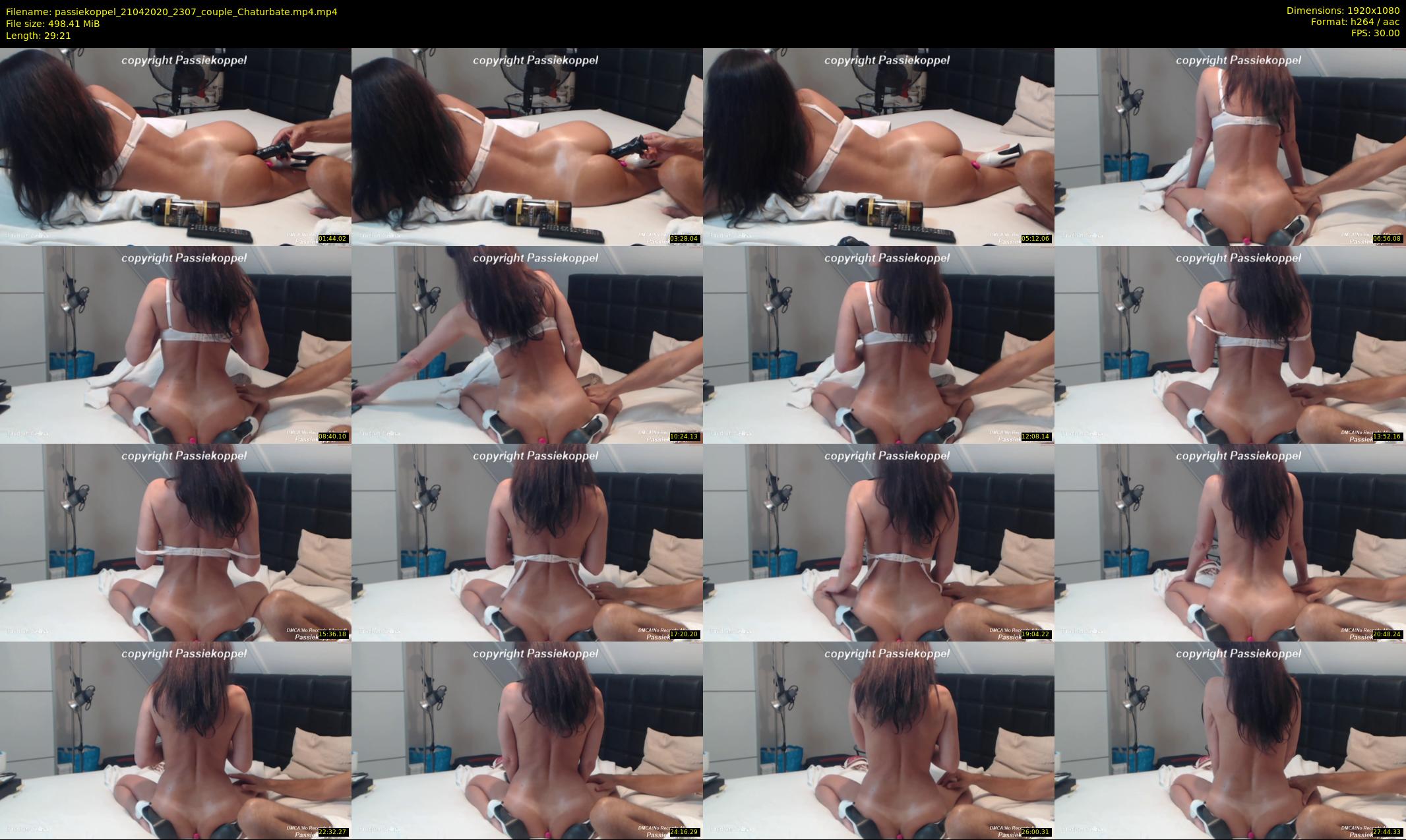 passiekoppel — 30 minute Chaturbate couple cam show recording, 1080p, Apr 21, 2020