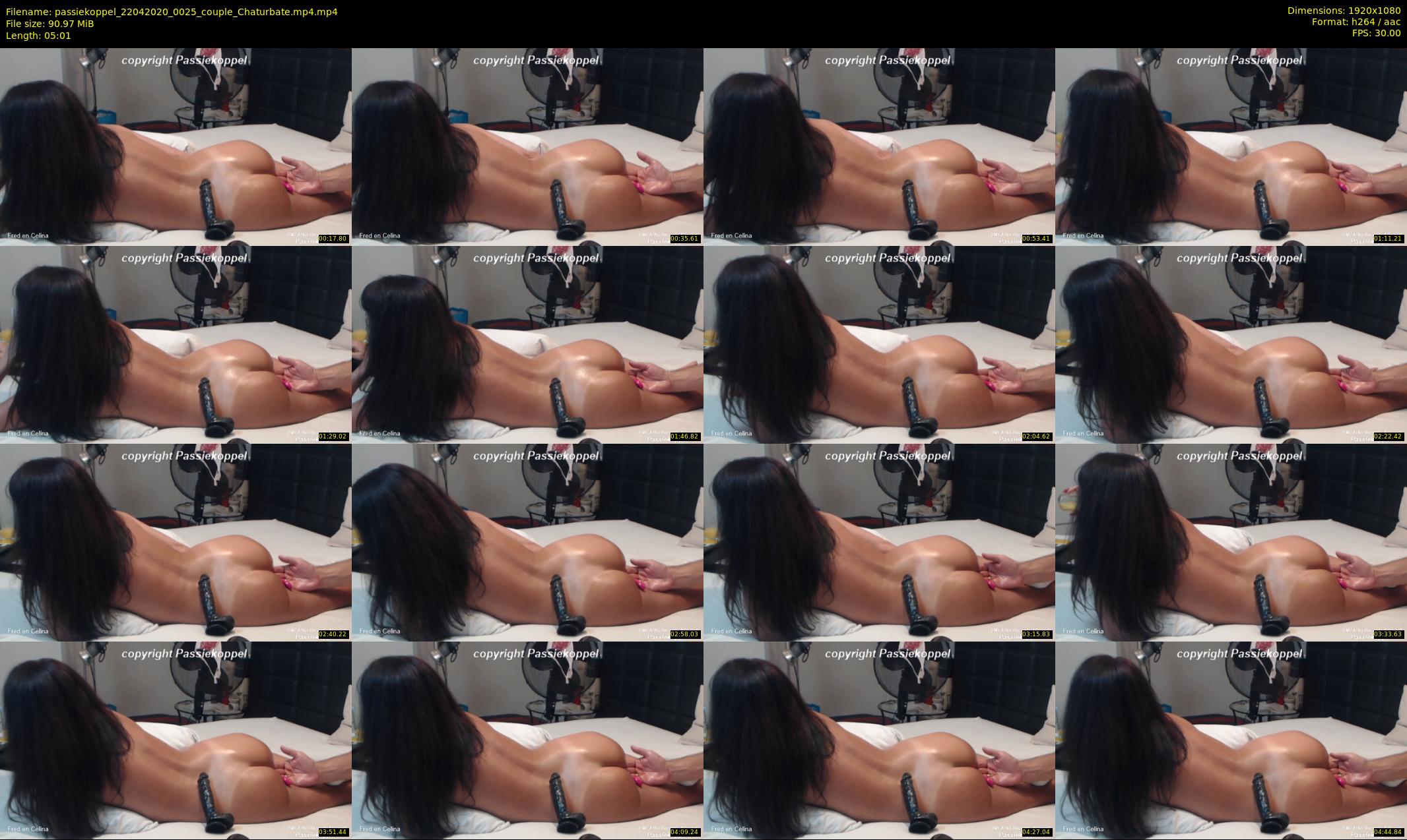passiekoppel — 6 minute Chaturbate couple cam show recording, 1080p, Apr 22, 2020