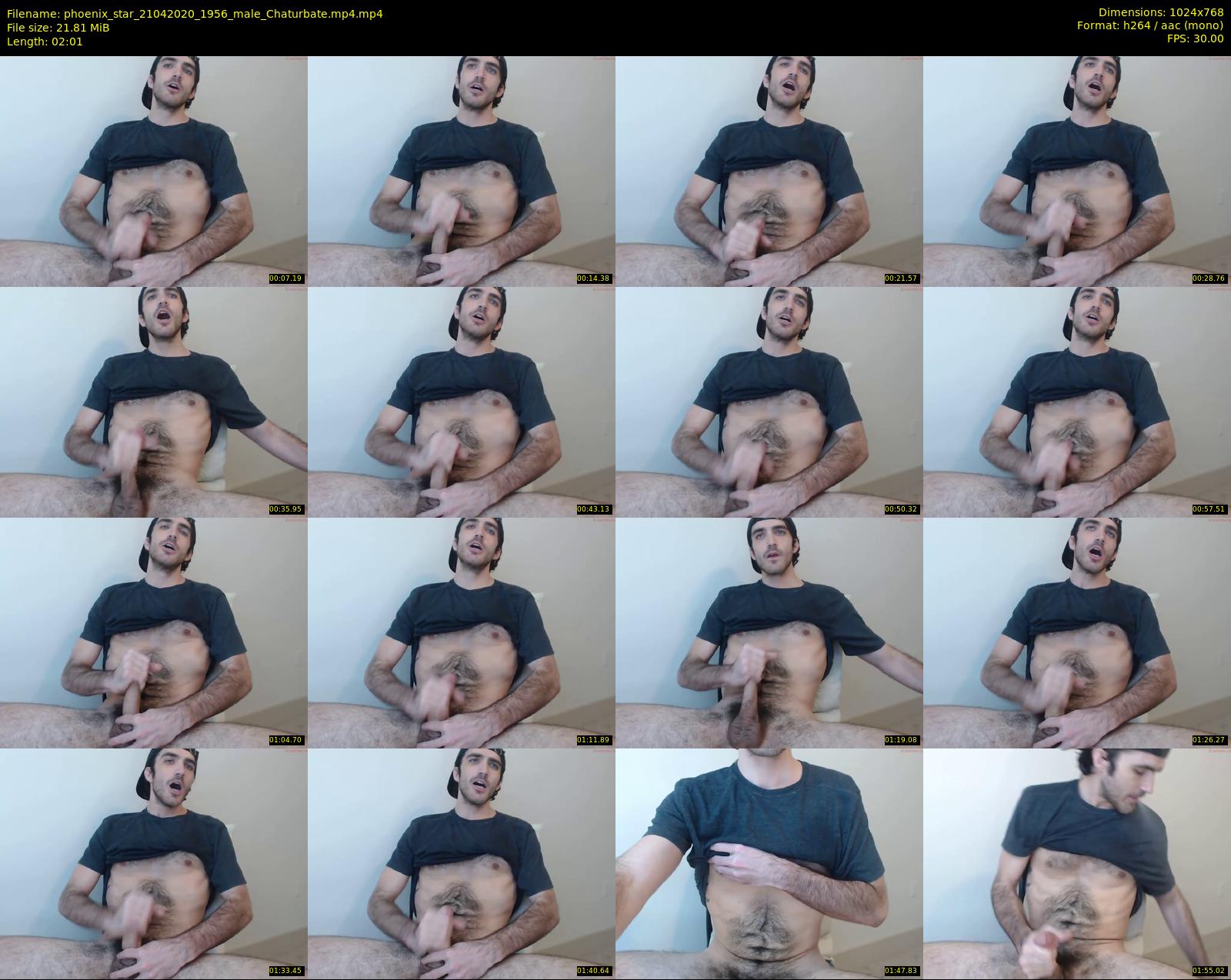 phoenix_star — 3 minute Chaturbate male cam show recording, 720p, Apr 21, 2020