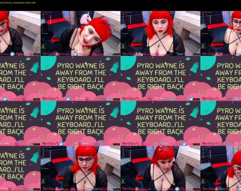 pyrowayne — 54 minute Chaturbate female cam show recording, 720p, Apr 22, 2020