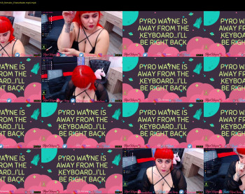 pyrowayne — 54 minute Chaturbate female cam show recording, 720p, Apr 22, 2020