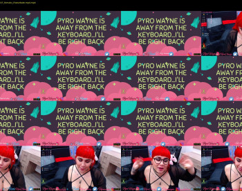 pyrowayne — 54 minute Chaturbate female cam show recording, 720p, Apr 22, 2020