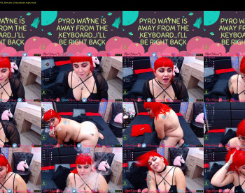 pyrowayne — 54 minute Chaturbate female cam show recording, 720p, Apr 22, 2020