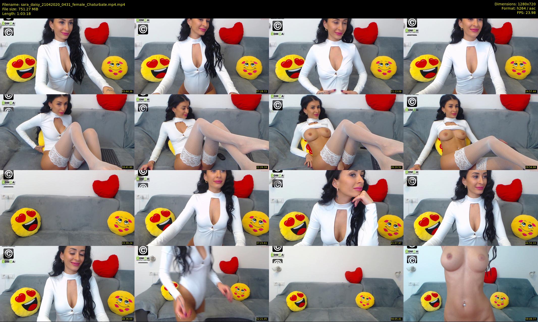 sara_daisy — 64 minute Chaturbate female cam show recording, 720p, Apr 21, 2020