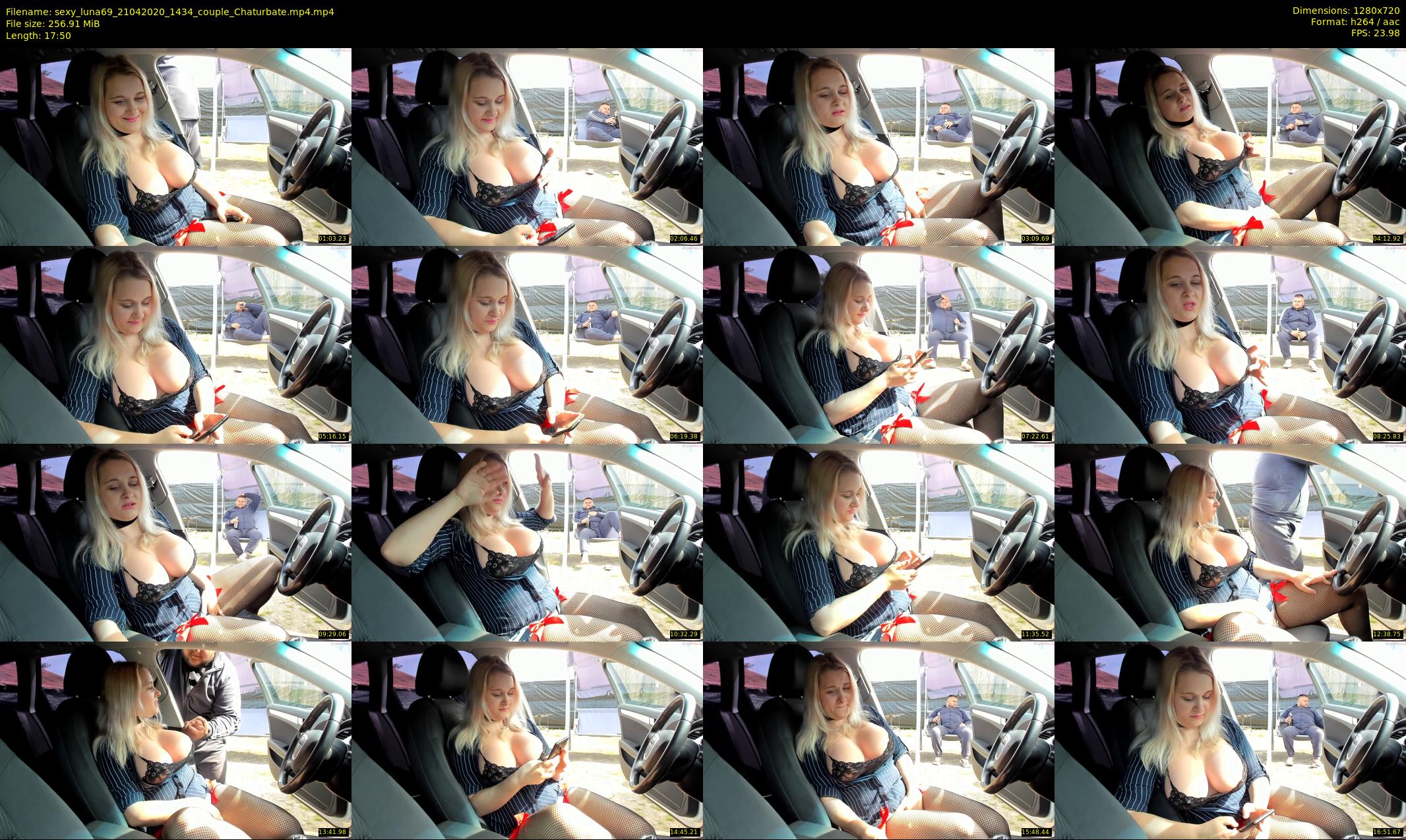 sexy_luna69 — 18 minute Chaturbate couple cam show recording, 720p, Apr 21, 2020