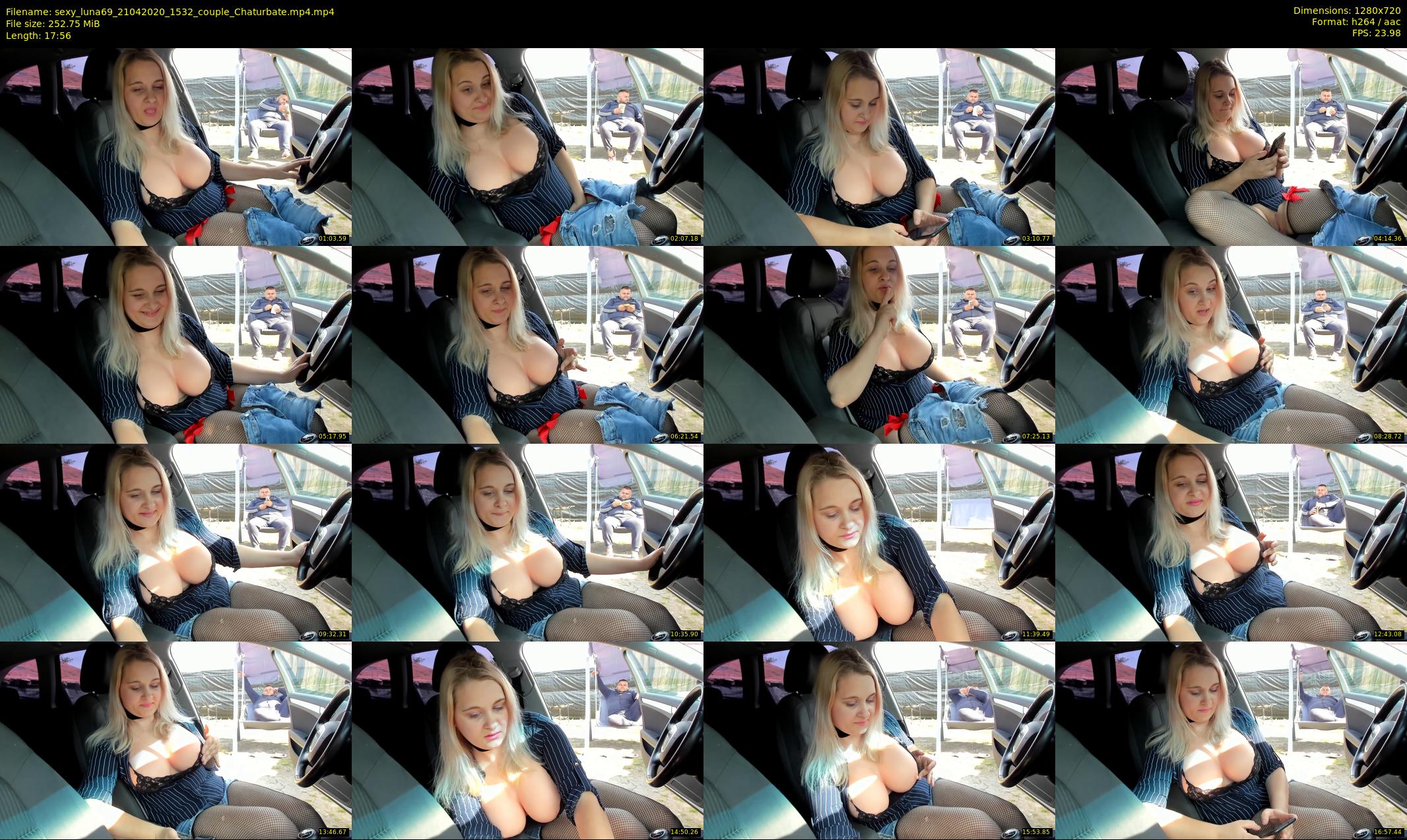 sexy_luna69 — 18 minute Chaturbate couple cam show recording, 720p, Apr 21, 2020