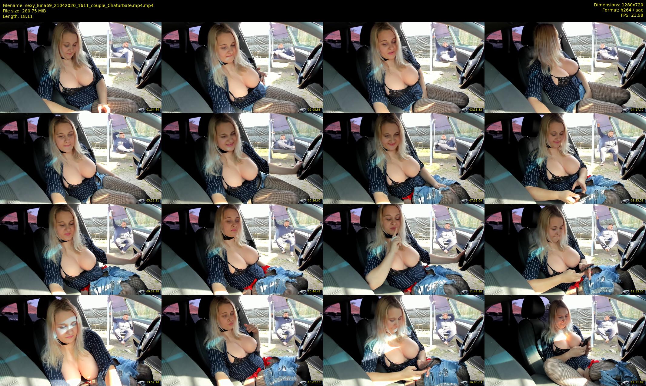 sexy_luna69 — 19 minute Chaturbate couple cam show recording, 720p, Apr 21, 2020