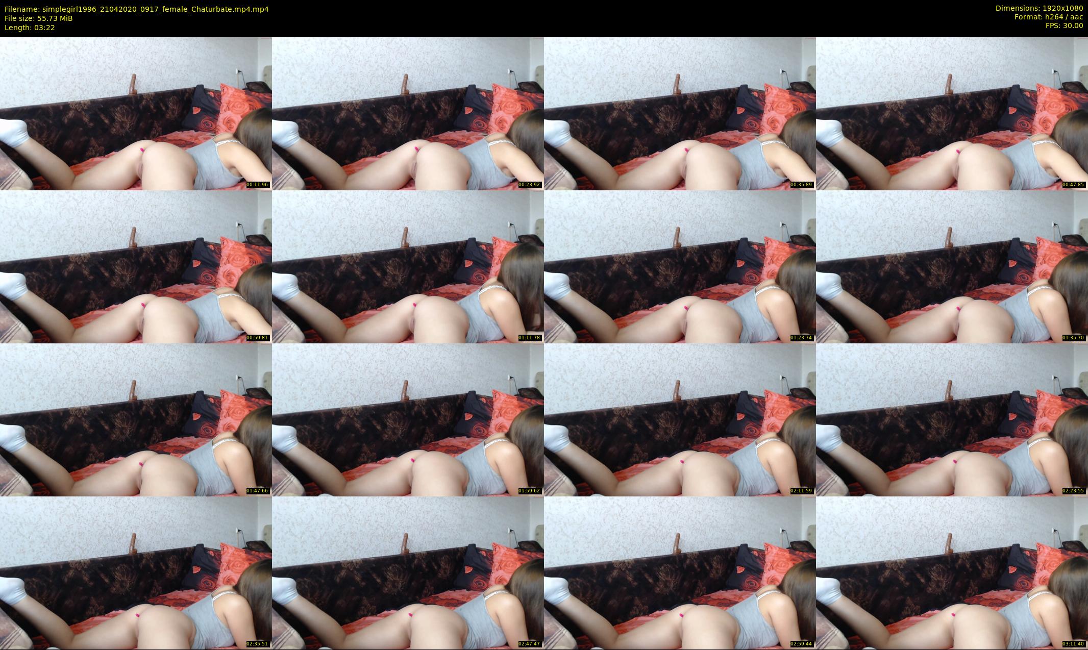 simplegirl1996 — 4 minute Chaturbate female cam show recording, 1080p, Apr 21, 2020