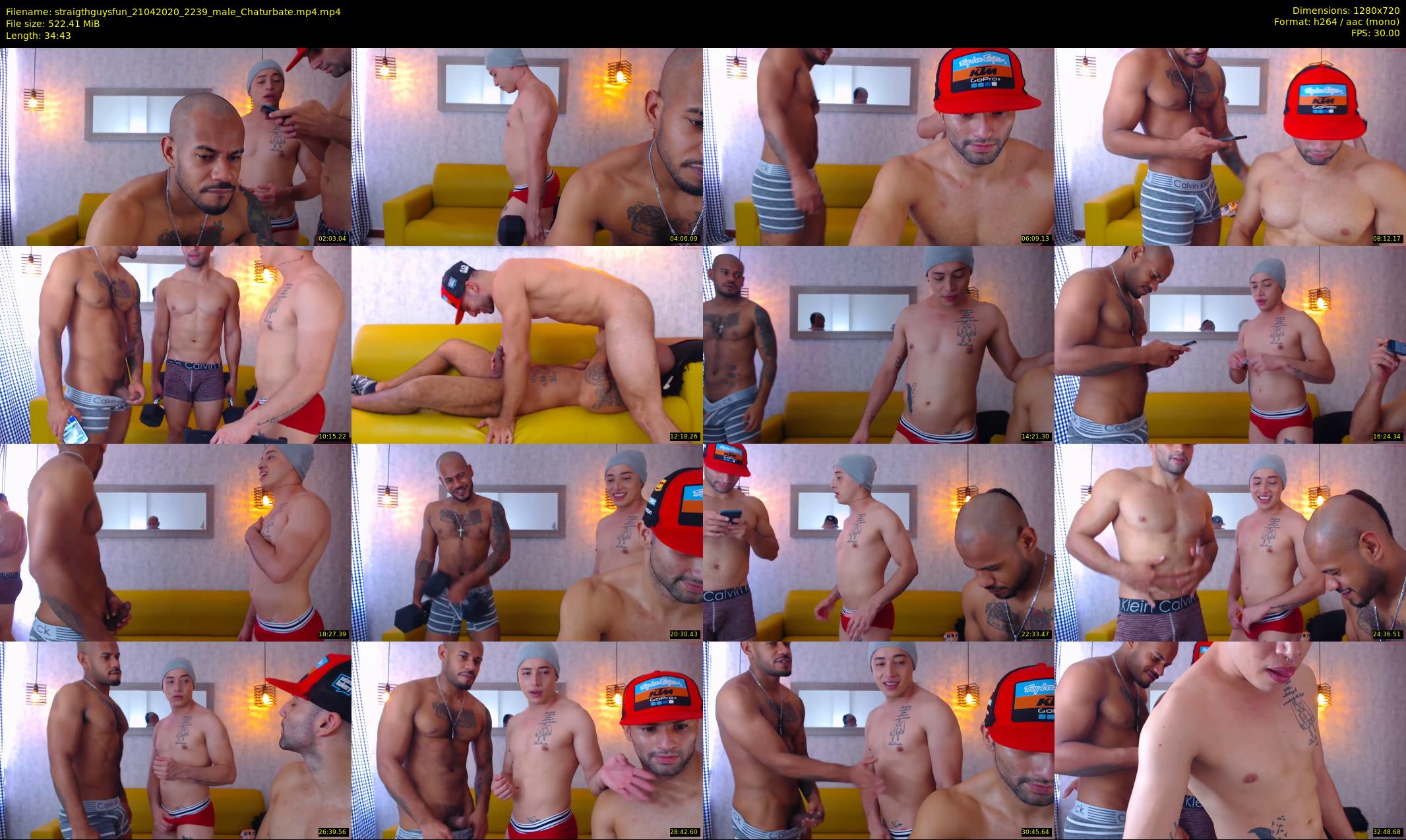 straigthguysfun — 35 minute Chaturbate male cam show recording, 720p, Apr 21, 2020