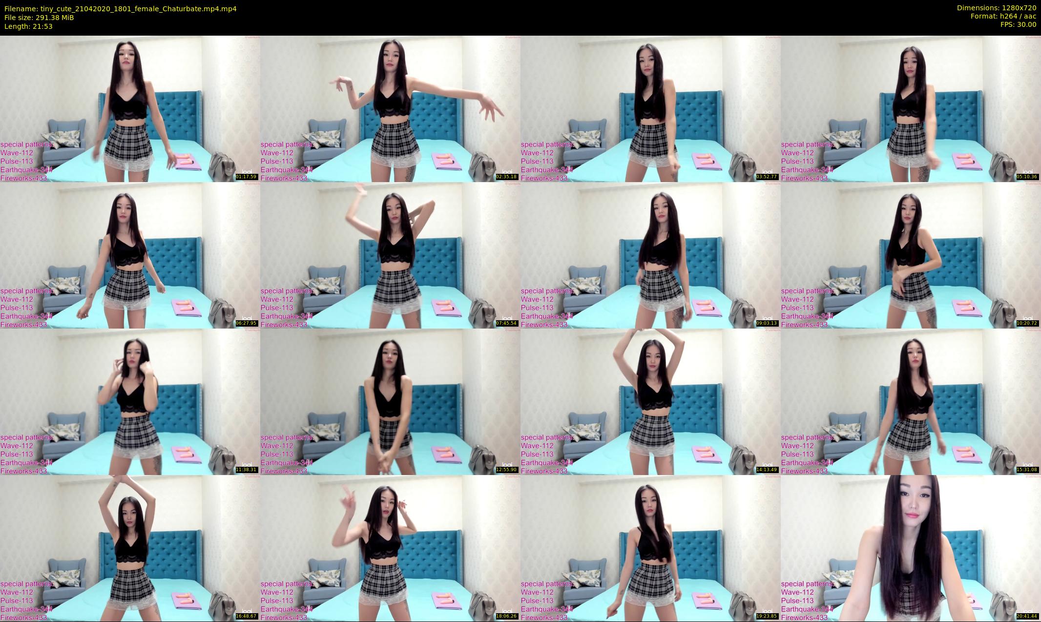 tiny_cute — 22 minute Chaturbate female cam show recording, 720p, Apr 21, 2020