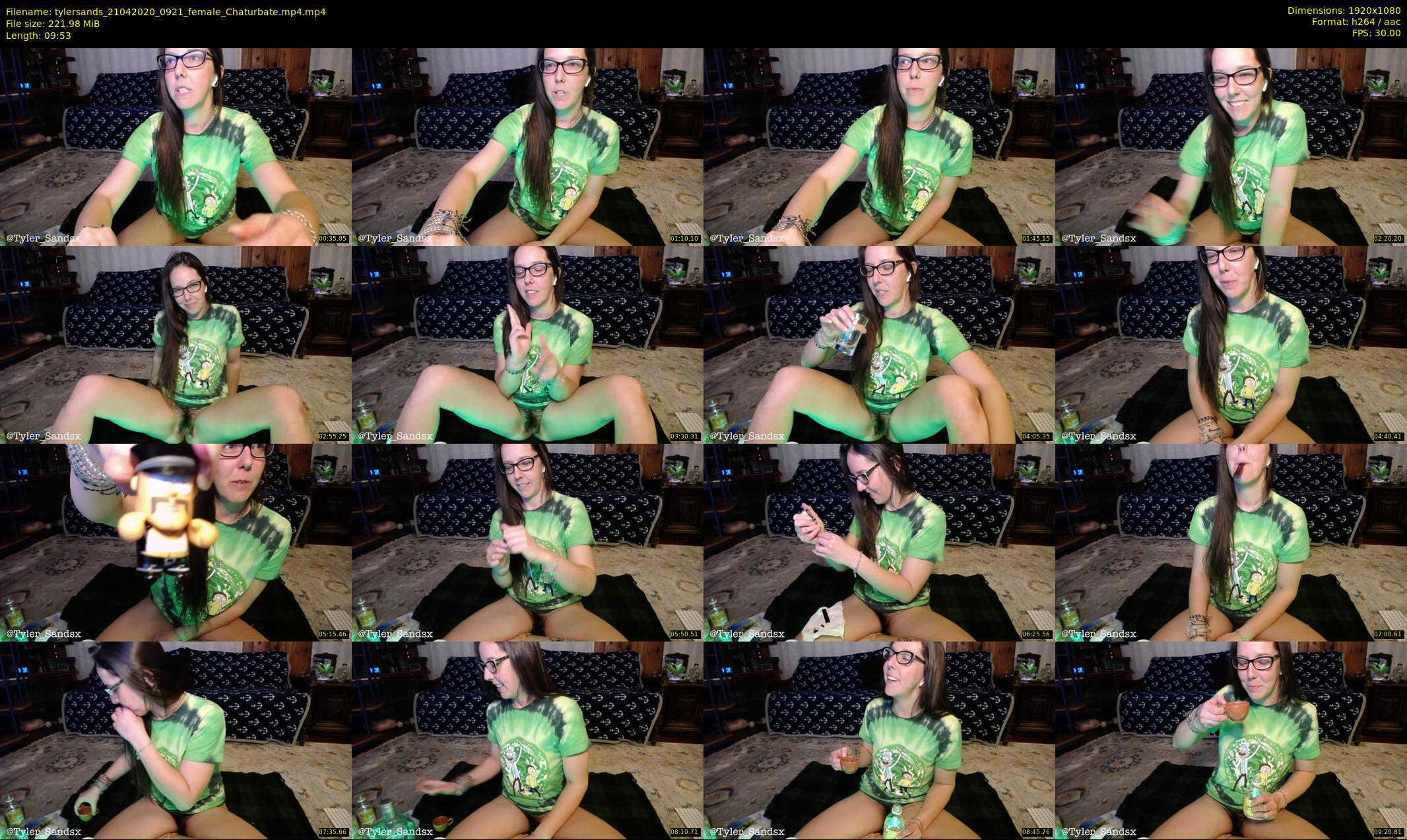 tylersands — 10 minute Chaturbate female cam show recording, 1080p, Apr 21, 2020
