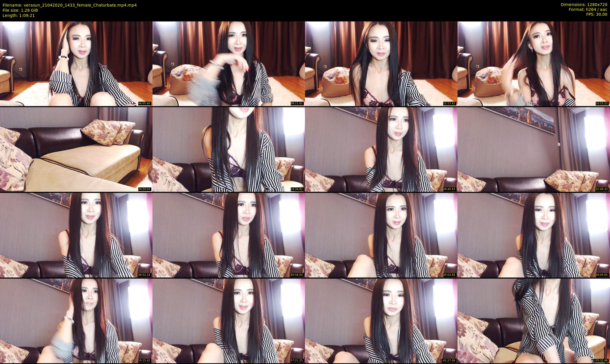 verasun — 70 minute Chaturbate female cam show recording, 720p, Apr 21, 2020