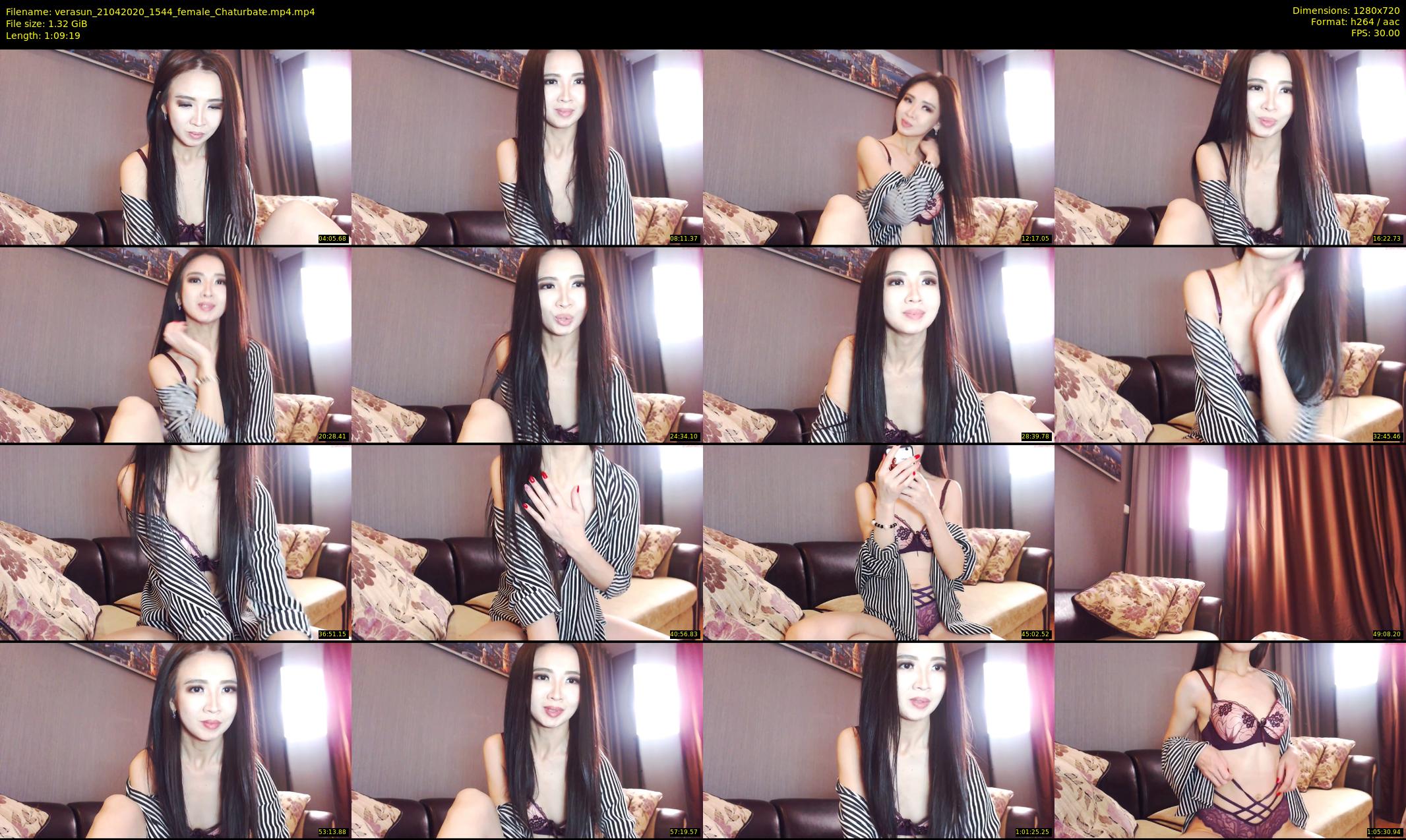 verasun — 70 minute Chaturbate female cam show recording, 720p, Apr 21, 2020