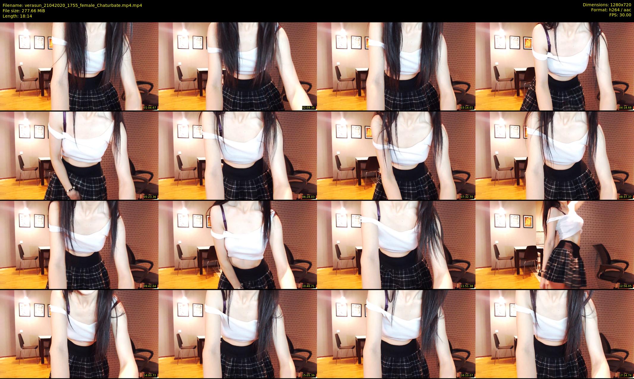 verasun — 19 minute Chaturbate female cam show recording, 720p, Apr 21, 2020