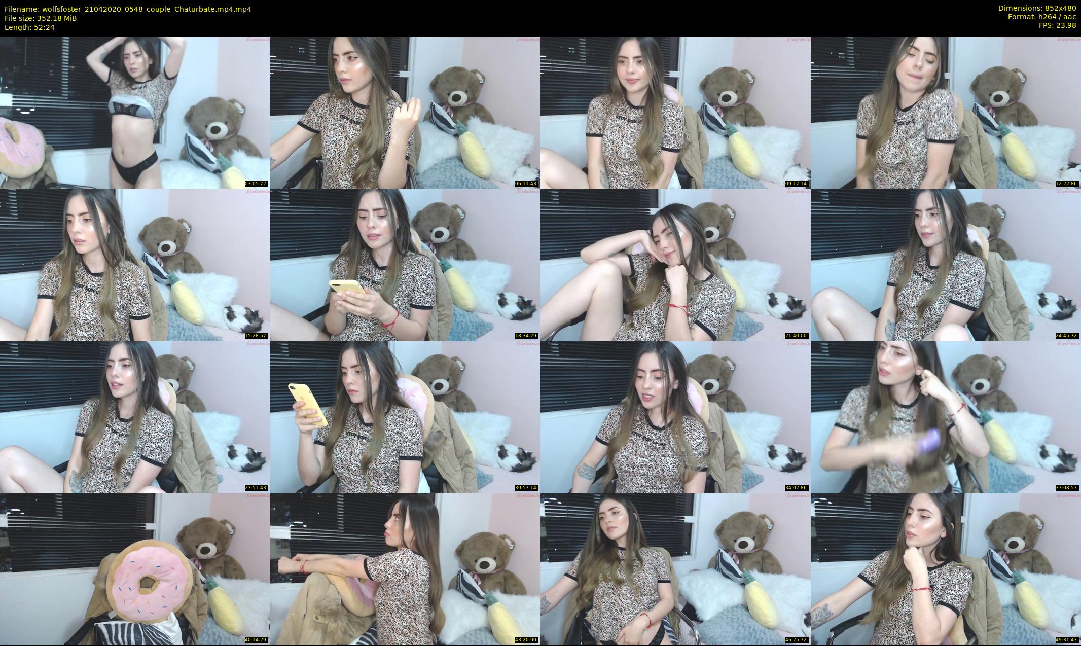 wolfsfoster — 53 minute Chaturbate couple cam show recording, 480p, Apr 21, 2020