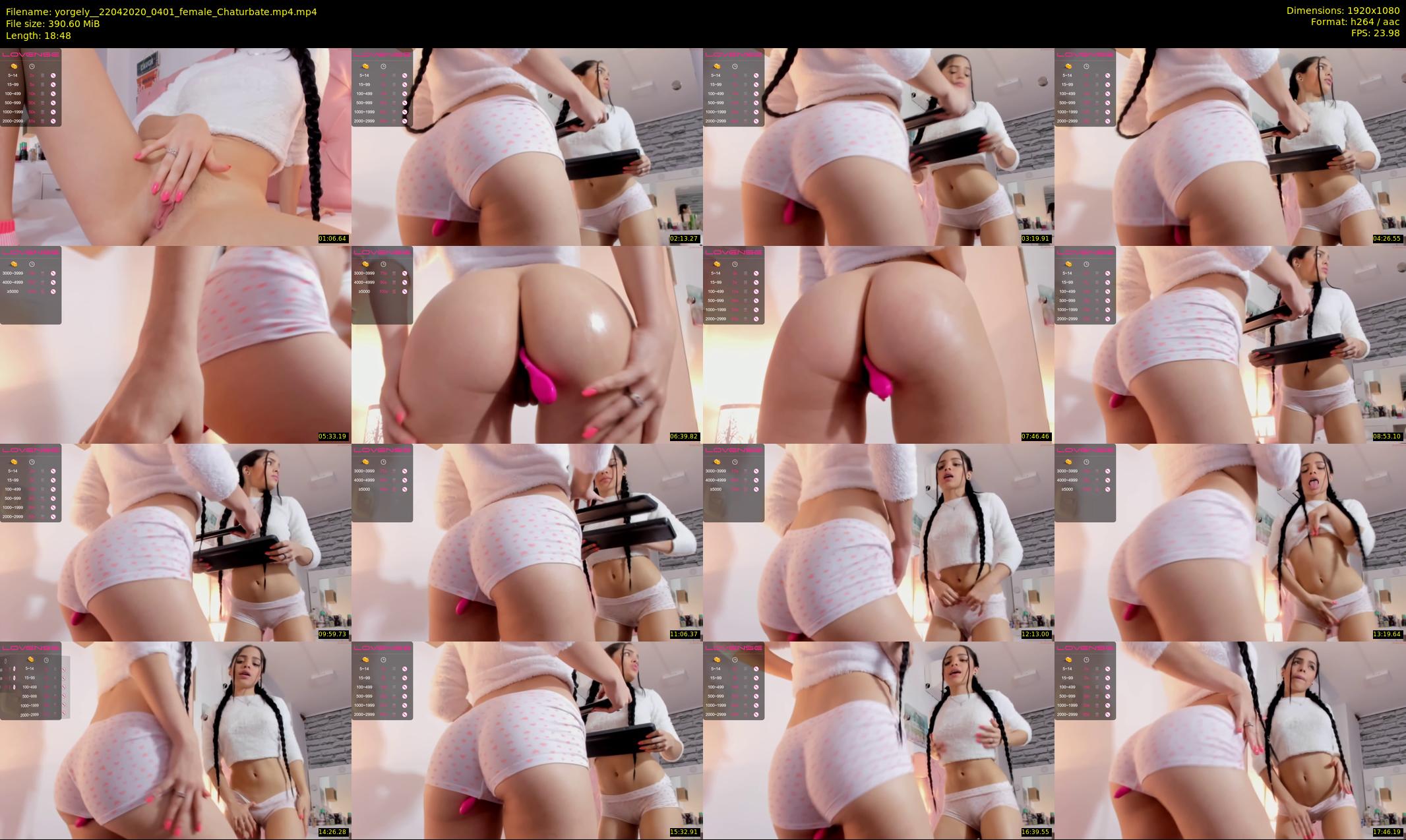 yorgely_ — 19 minute Chaturbate female cam show recording, 1080p, Apr 22, 2020
