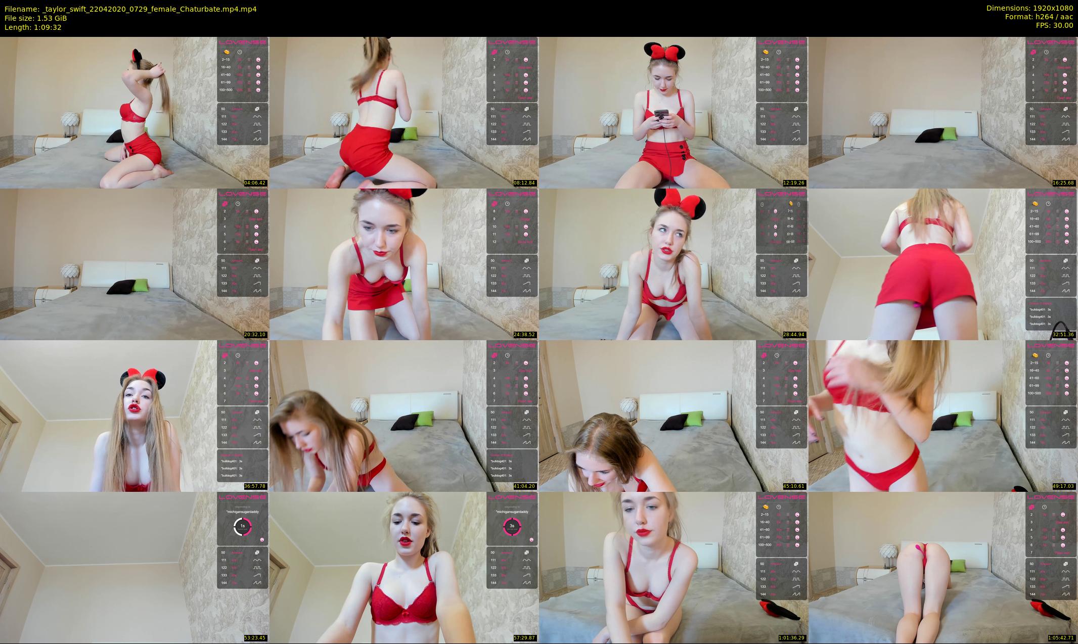 _taylor_swift — 70 minute Chaturbate female cam show recording, 1080p, Apr 22, 2020