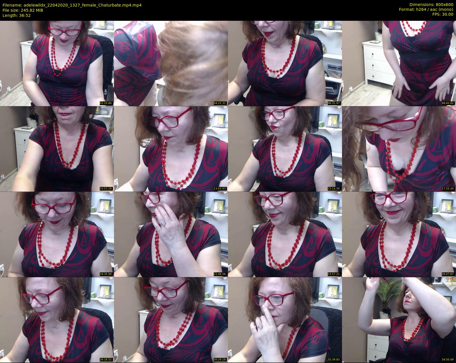adelewildx — 37 minute Chaturbate female cam show recording, 480p, Apr 22, 2020
