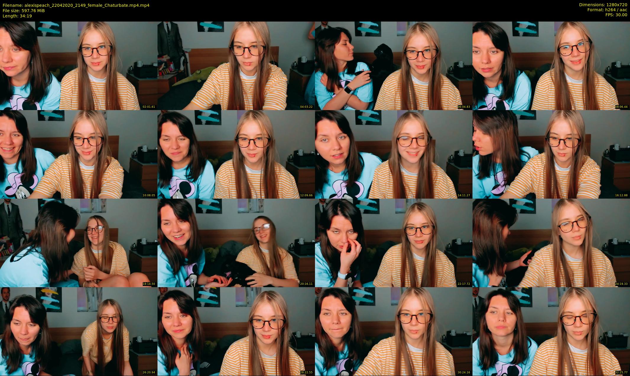 alexispeach — 35 minute Chaturbate female cam show recording, 720p, Apr 22, 2020