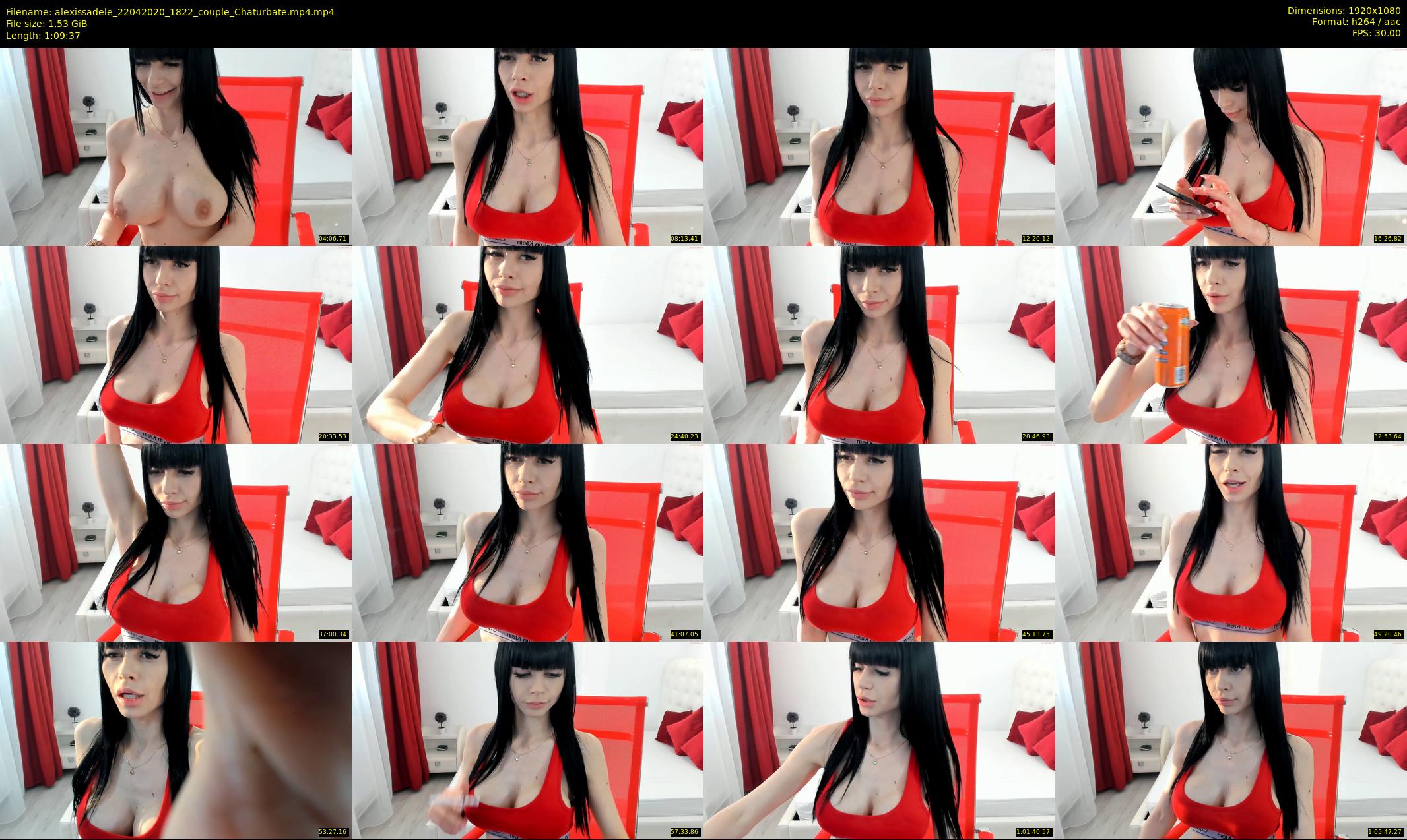 alexissadele — 70 minute Chaturbate female cam show recording, 1080p, Apr 22, 2020