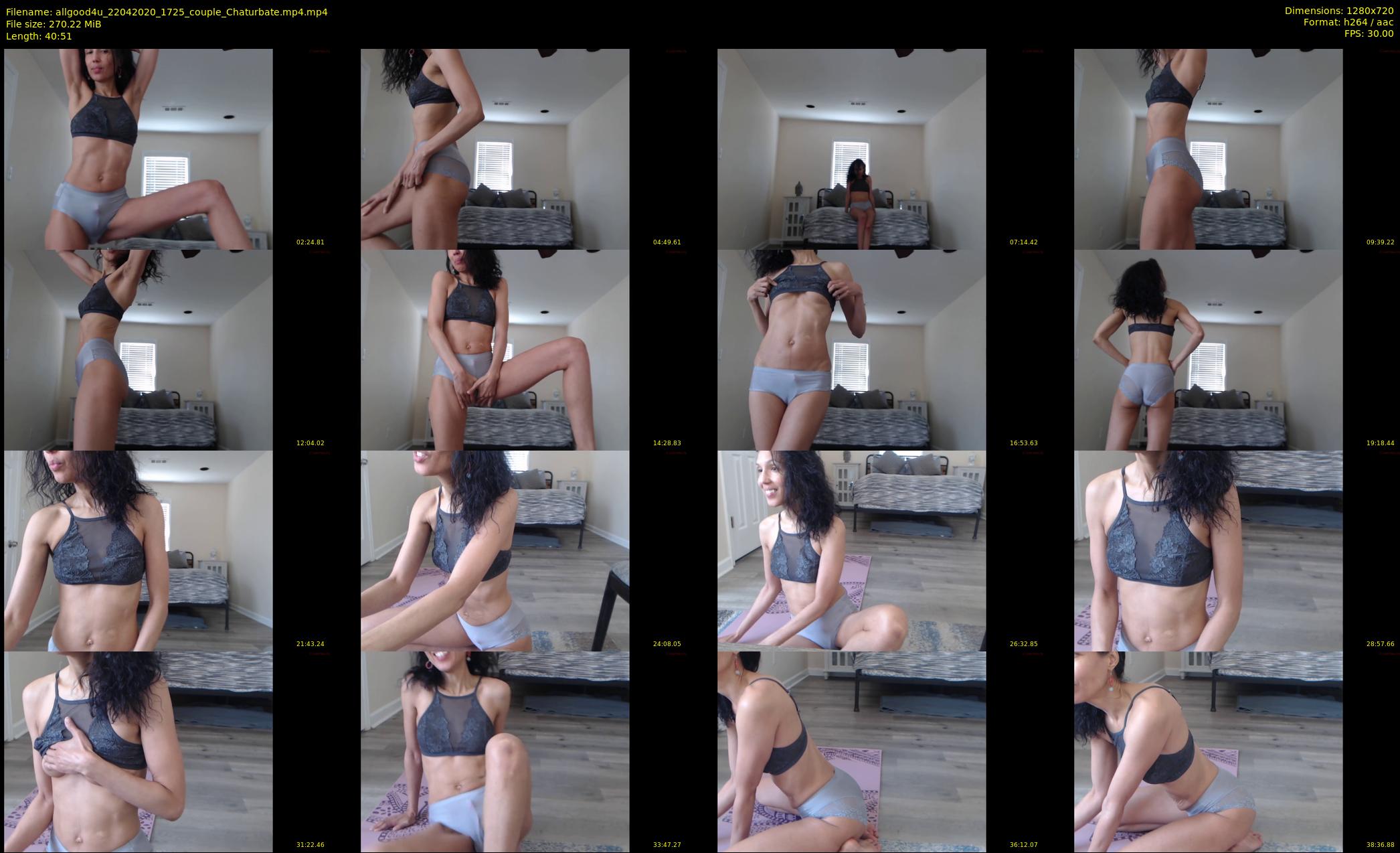 allgood4u — 41 minute Chaturbate couple cam show recording, 720p, Apr 22, 2020