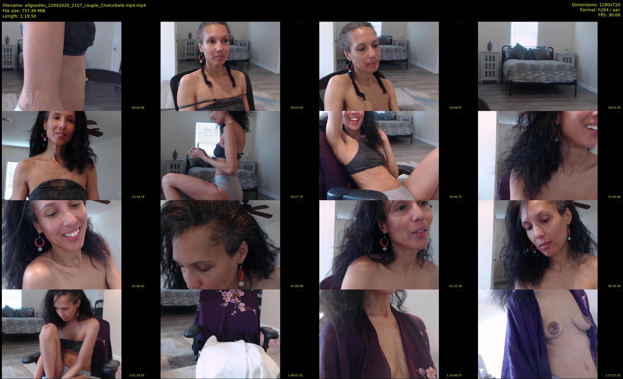 allgood4u — 80 minute Chaturbate couple cam show recording, 720p, Apr 22, 2020