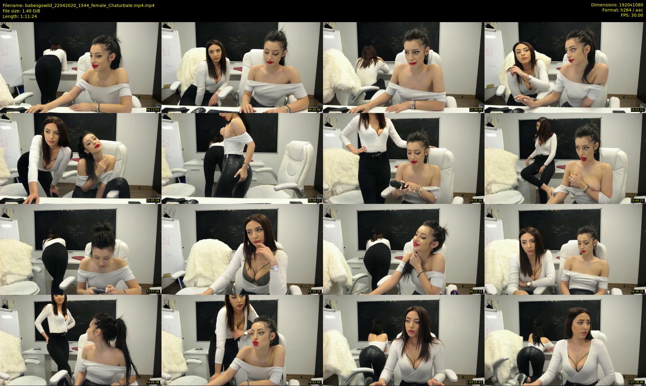 babesgowild — 72 minute Chaturbate couple cam show recording, 1080p, Apr 22, 2020