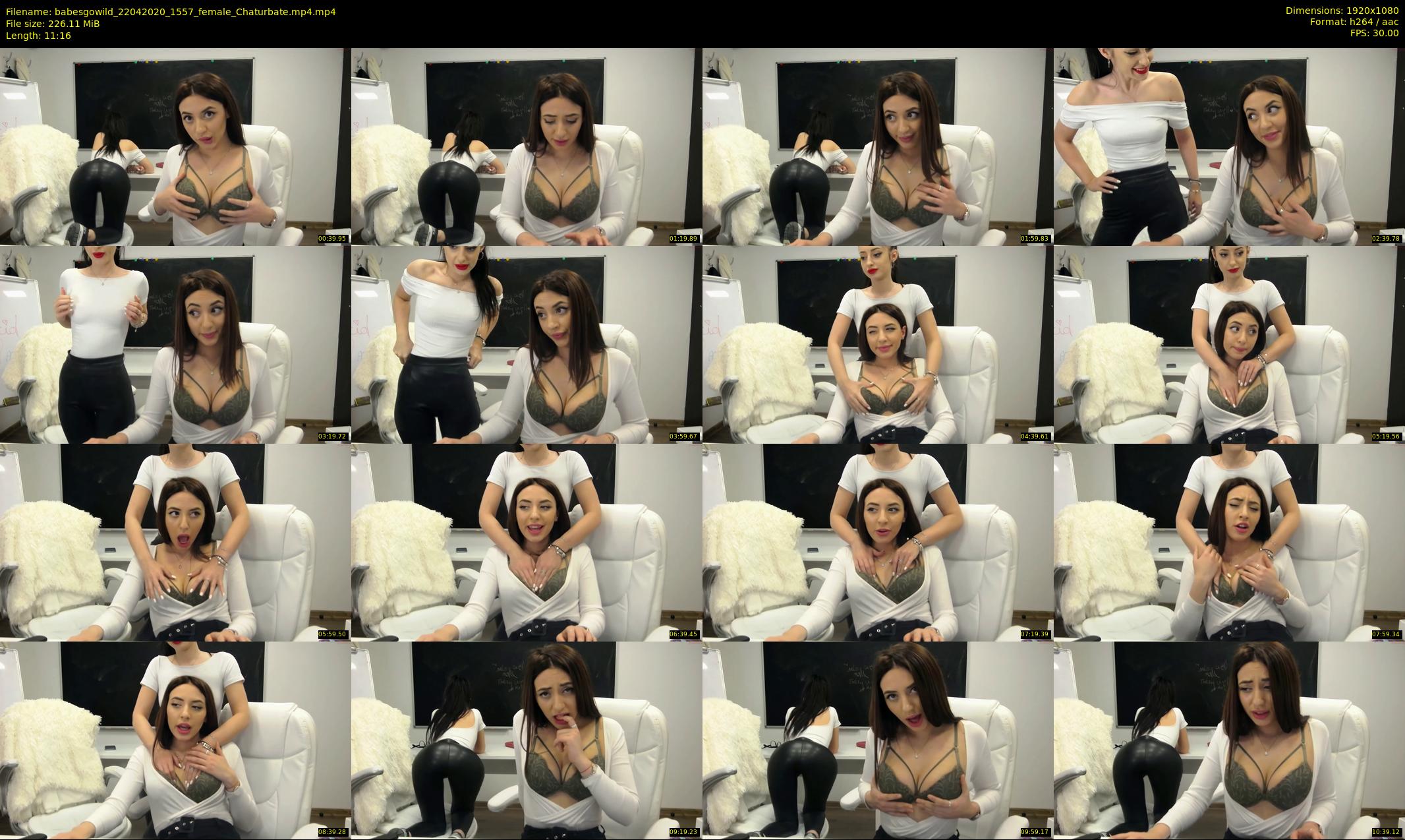 babesgowild — 12 minute Chaturbate couple cam show recording, 1080p, Apr 22, 2020