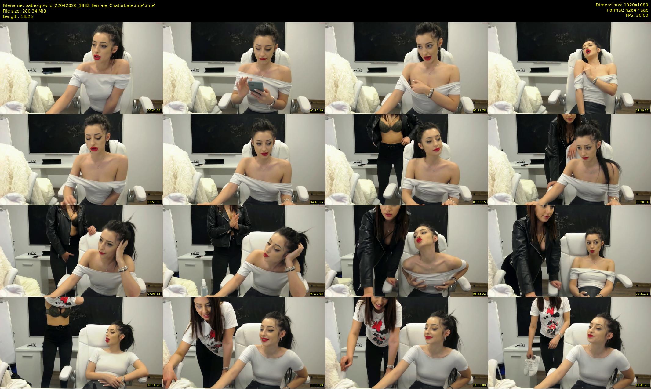 babesgowild — 14 minute Chaturbate couple cam show recording, 1080p, Apr 22, 2020