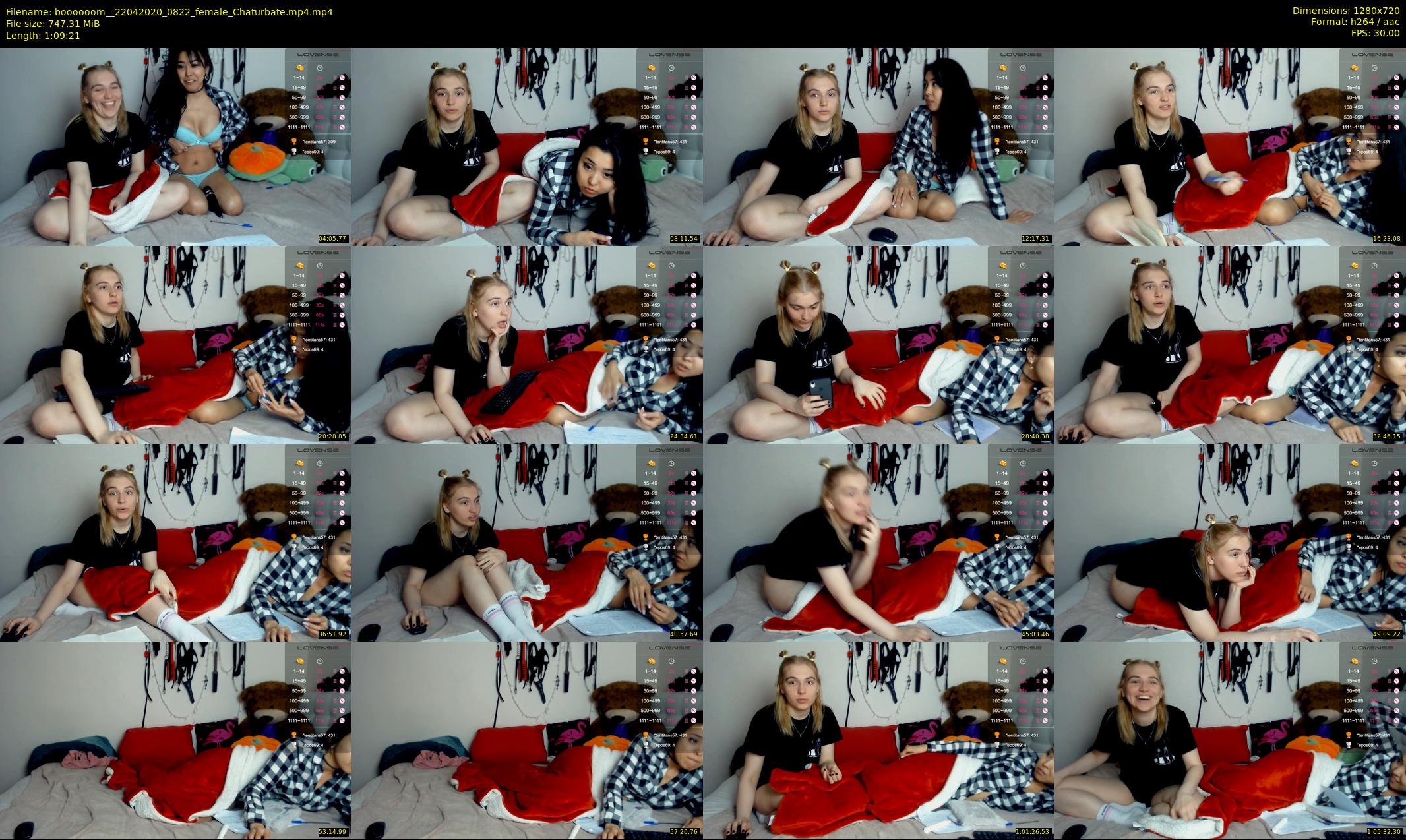 boooooom_ — 70 minute Chaturbate female cam show recording, 720p, Apr 22, 2020