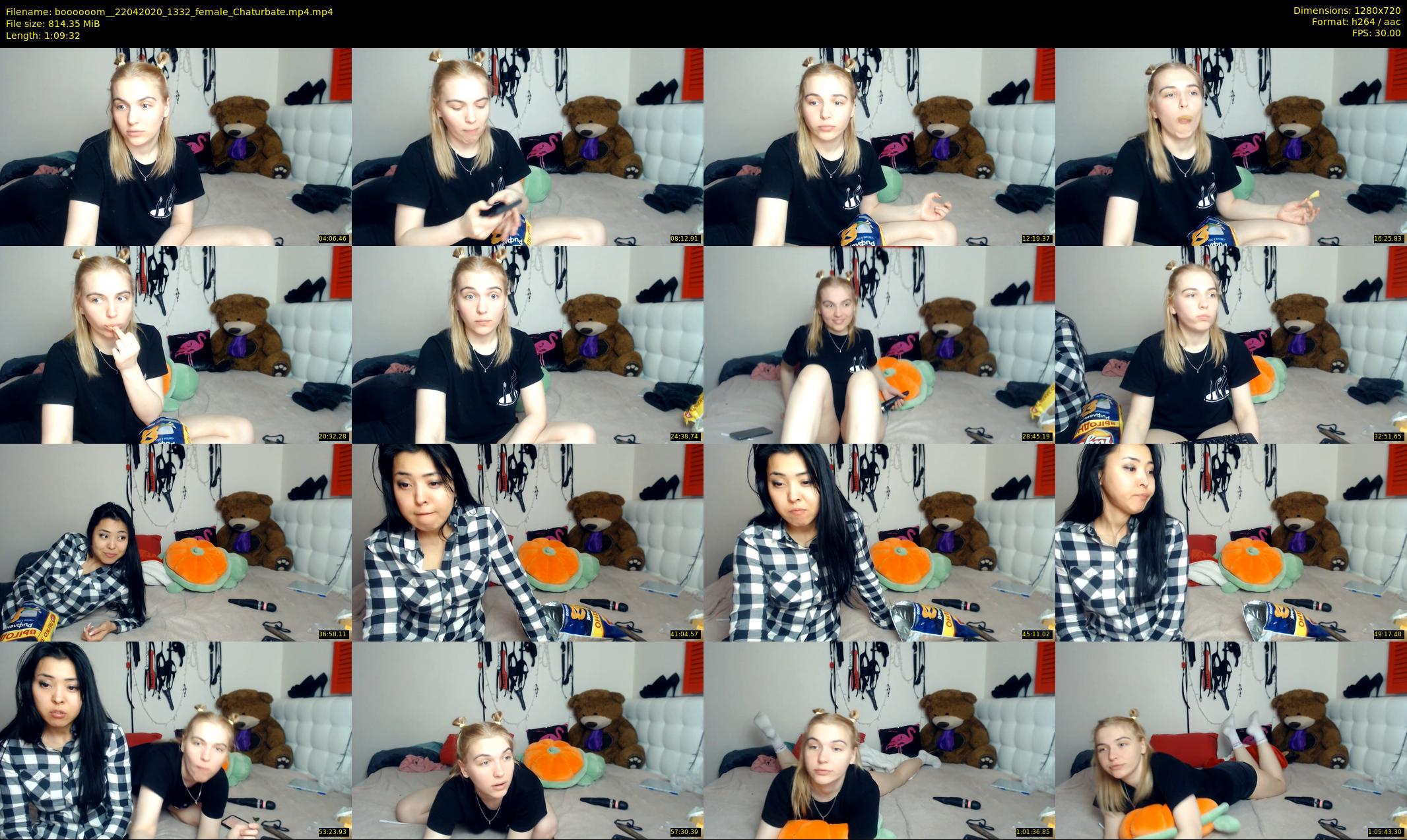boooooom_ — 70 minute Chaturbate female cam show recording, 720p, Apr 22, 2020