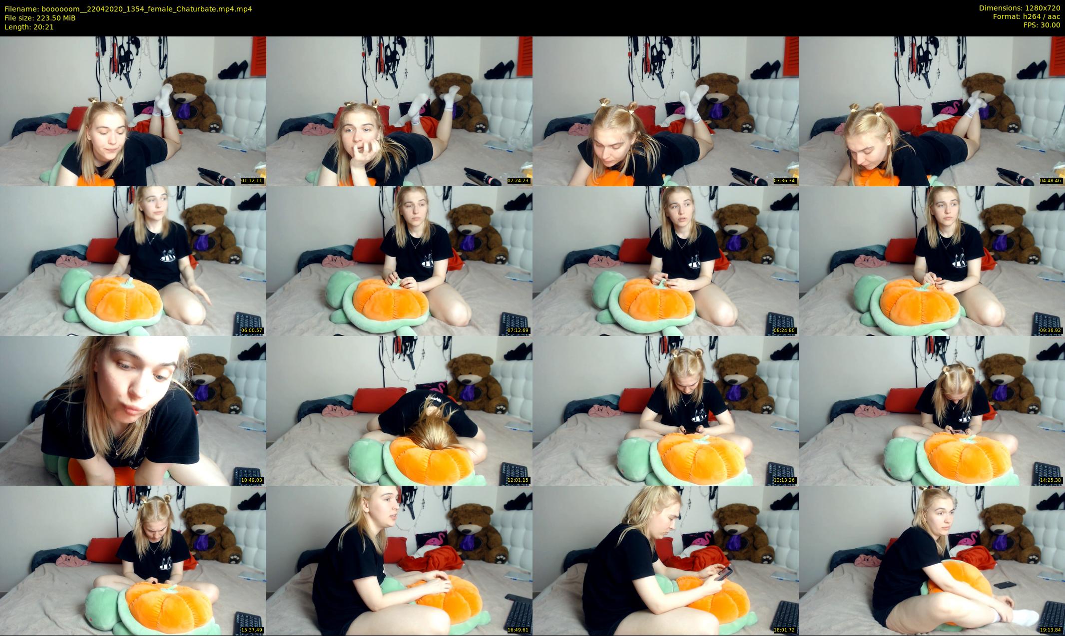 boooooom_ — 21 minute Chaturbate female cam show recording, 720p, Apr 22, 2020