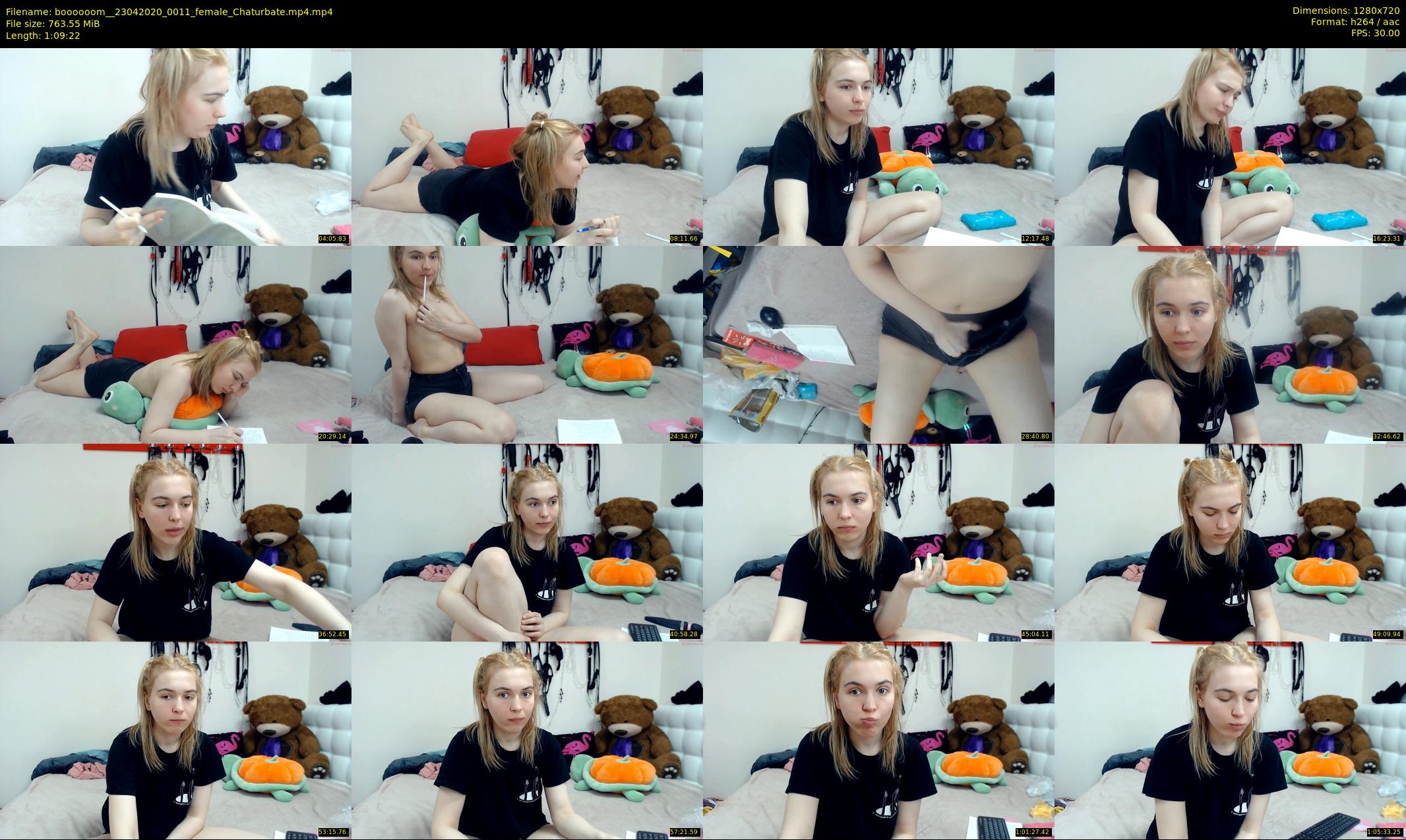 boooooom_ — 70 minute Chaturbate female cam show recording, 720p, Apr 23, 2020