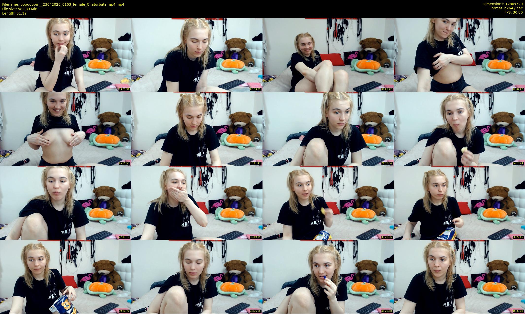 boooooom_ — 52 minute Chaturbate female cam show recording, 720p, Apr 23, 2020