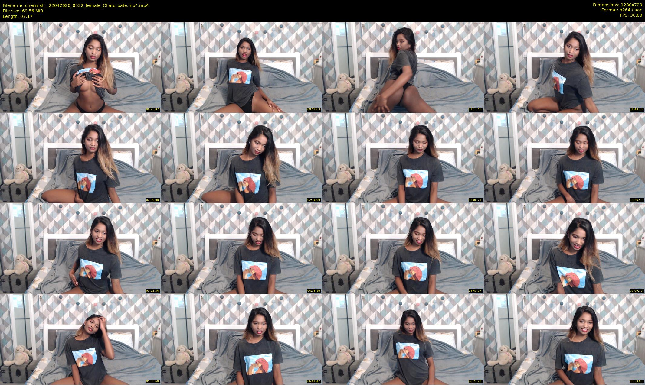 cherrrish_ — 8 minute Chaturbate female cam show recording, 720p, Apr 22, 2020