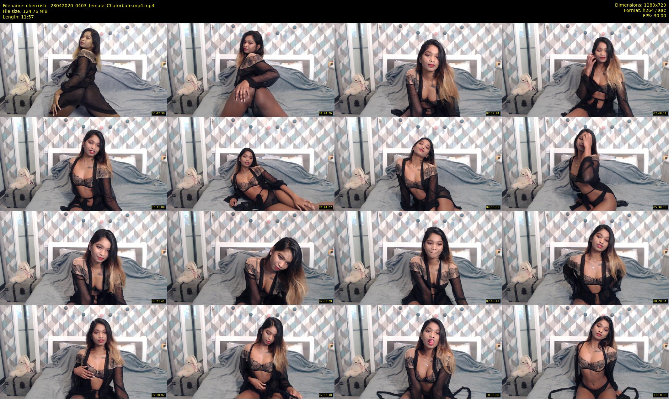 cherrrish_ — 12 minute Chaturbate female cam show recording, 720p, Apr 23, 2020