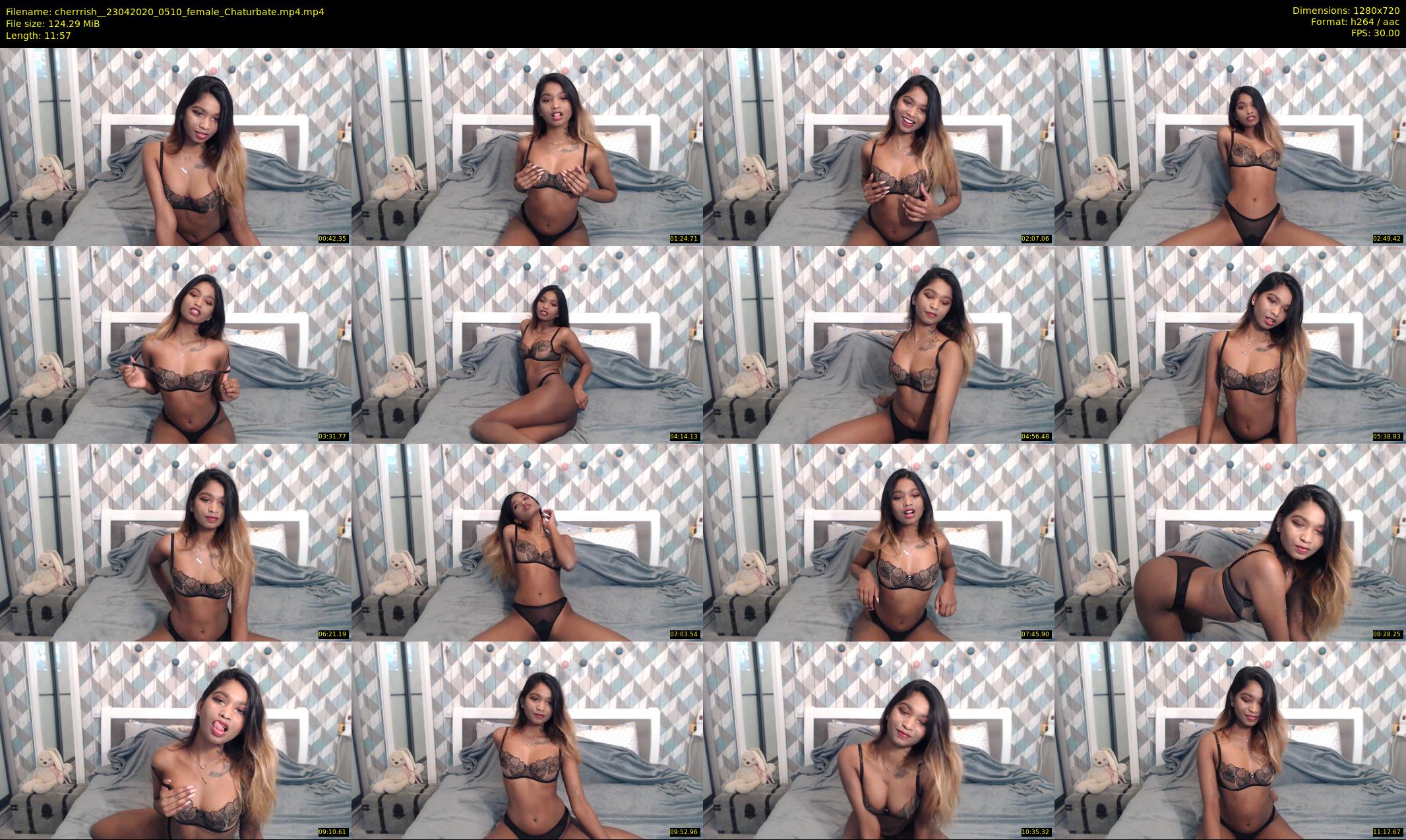 cherrrish_ — 12 minute Chaturbate female cam show recording, 720p, Apr 23, 2020