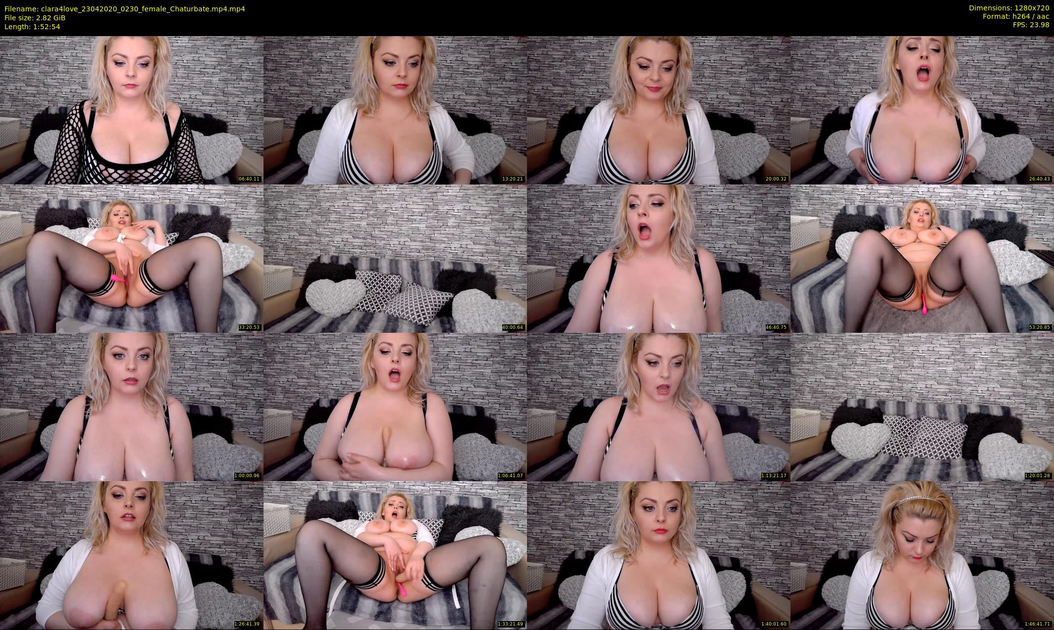 clara4love — 113 minute Chaturbate female cam show recording, 720p, Apr 23, 2020